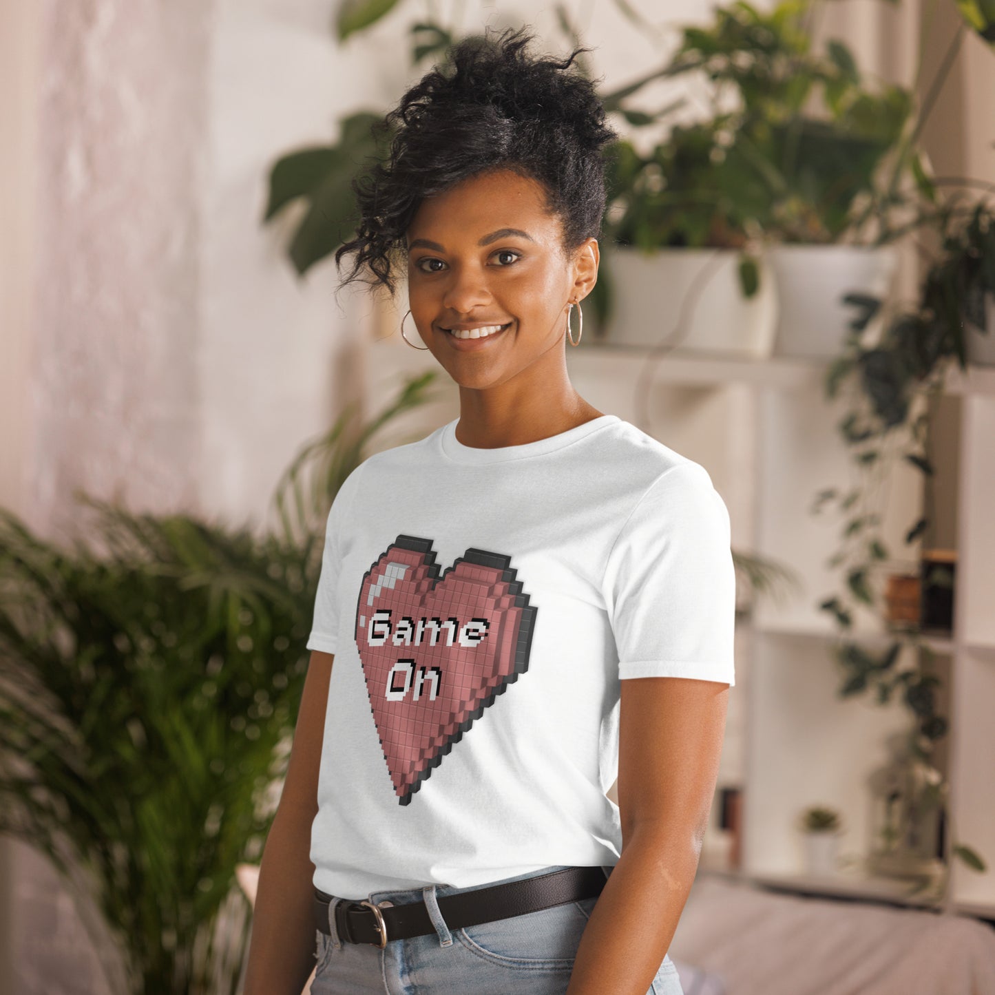 Valentine`s Day Game On Unisex T-shirt