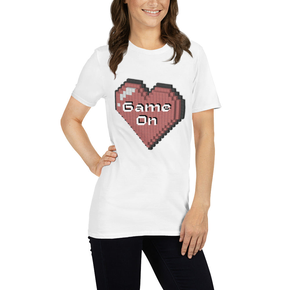 Valentine`s Day Game On Unisex T-shirt