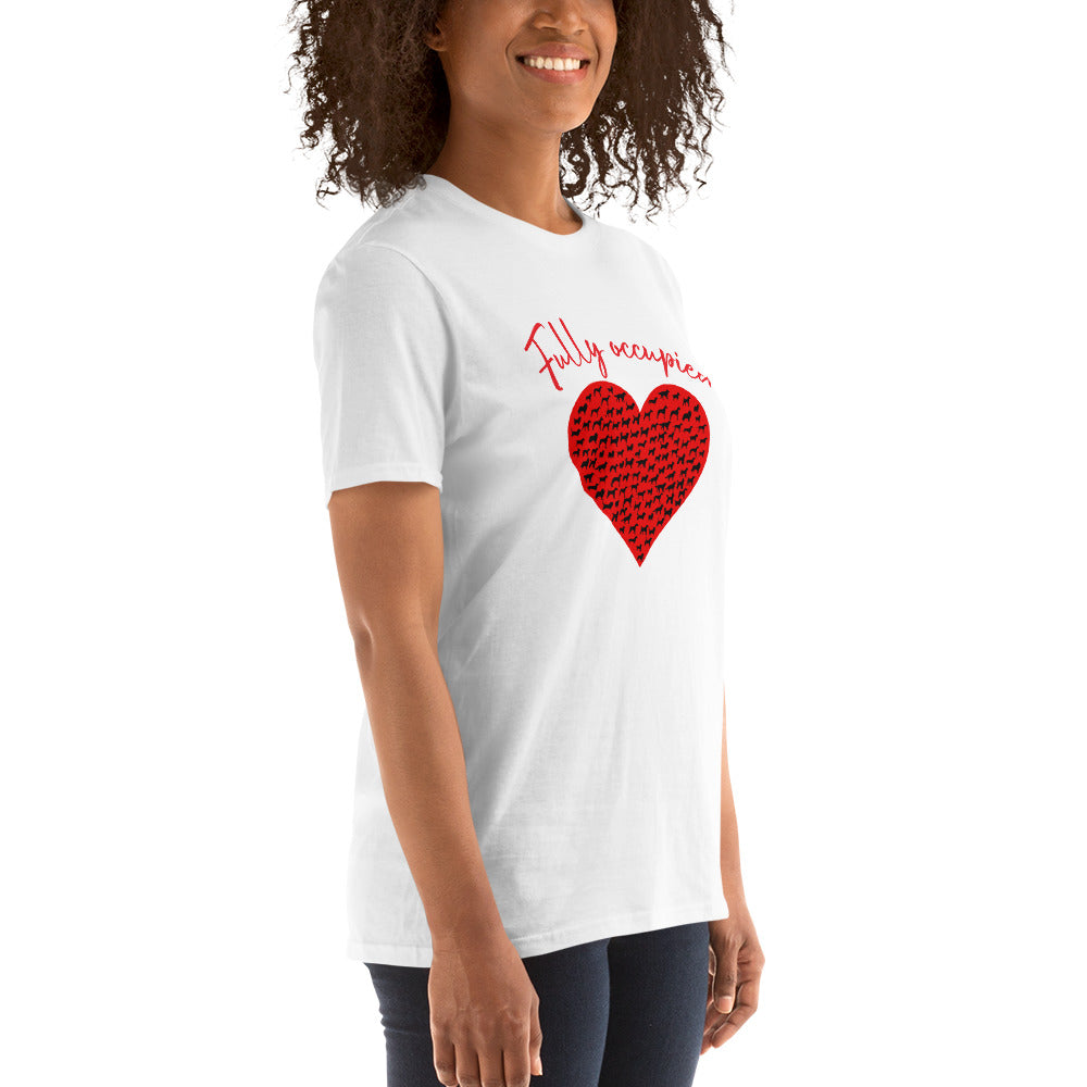 Valentine`s Day Dogs Heart Unisex Shirt
