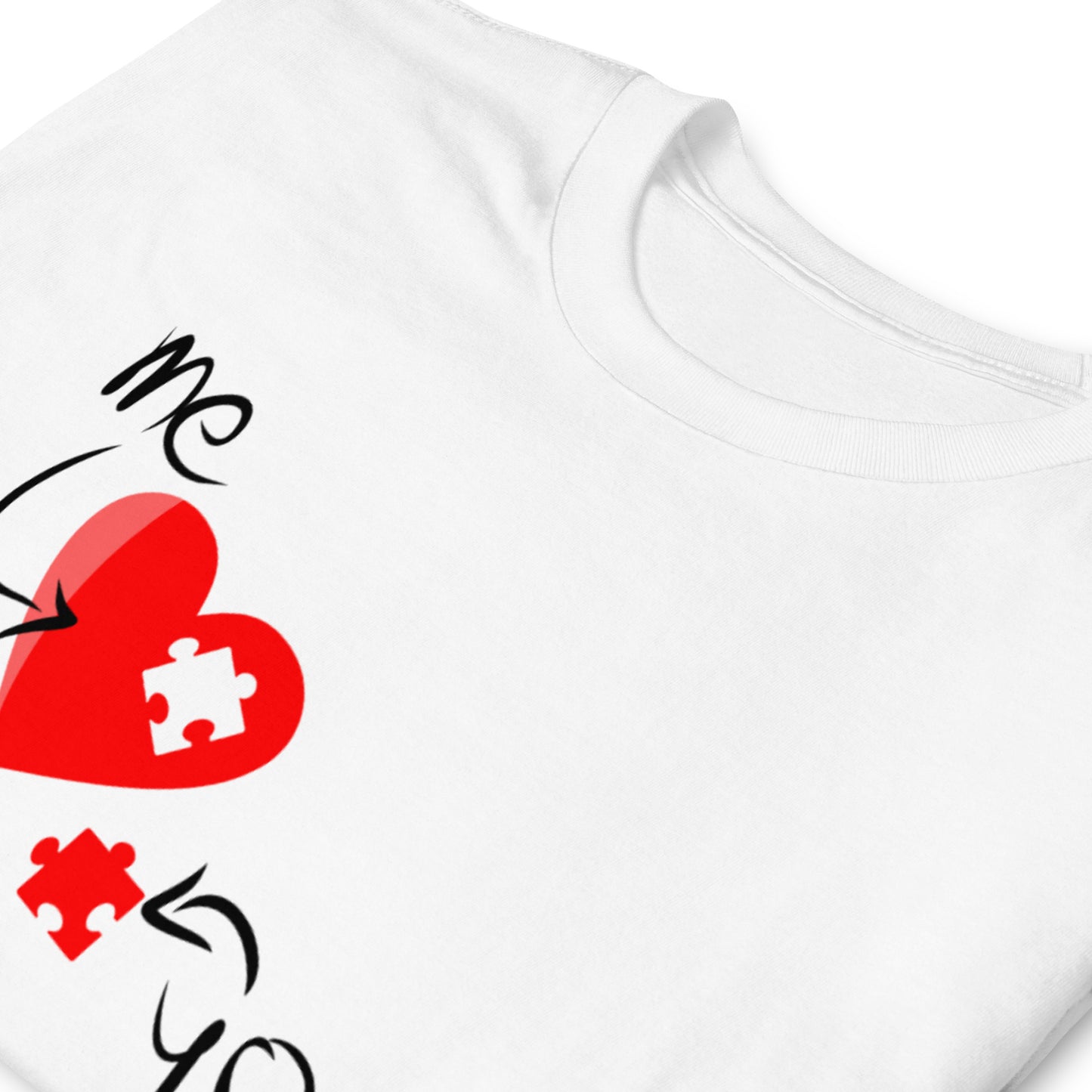 Valentine`s Day Piece of the Puzzle Unisex T-shirt