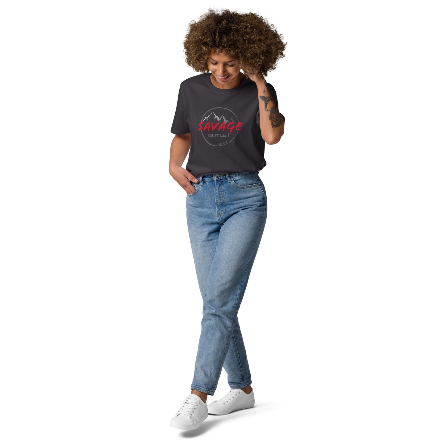Savage Logo Unisex Organic Cotton T-shirt