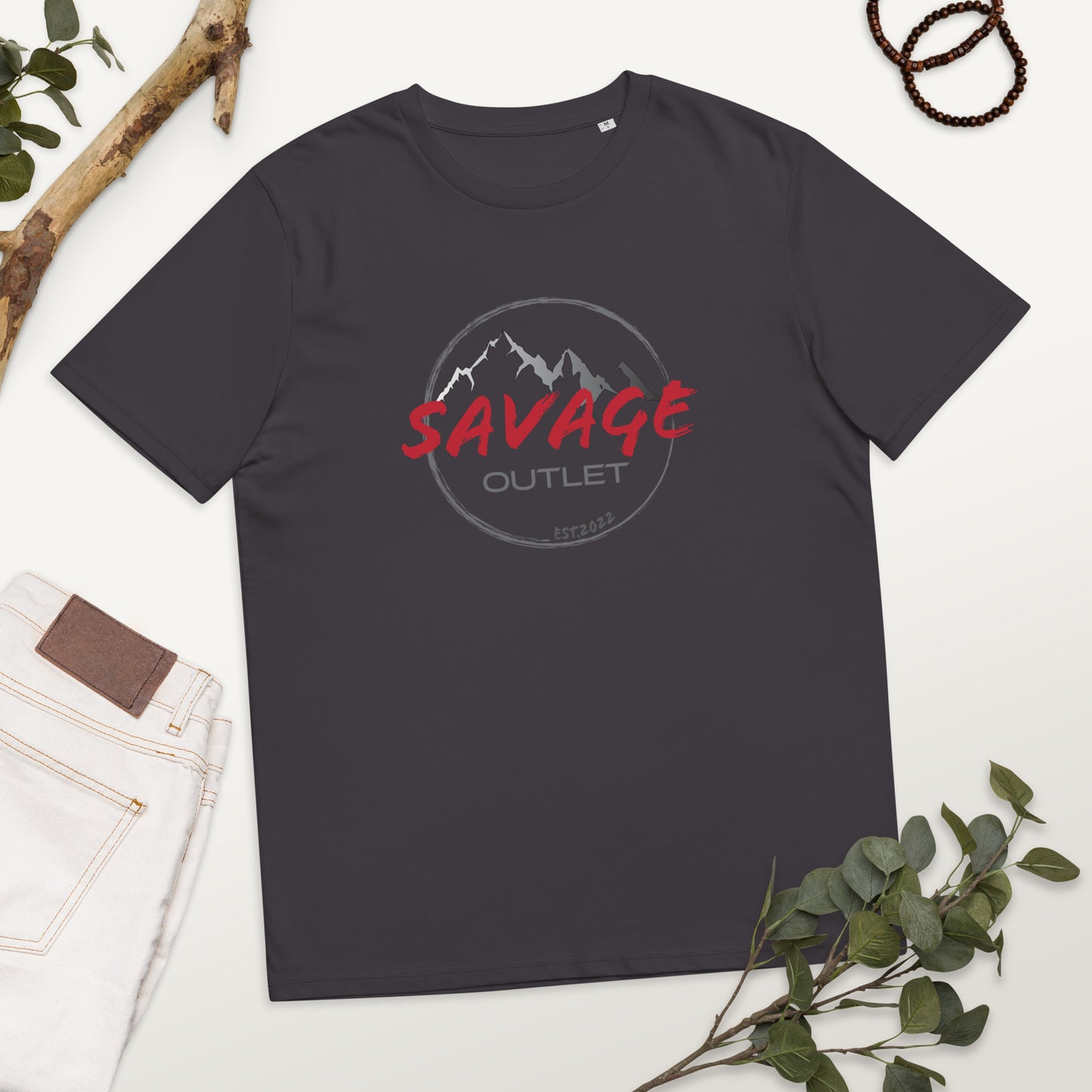 Savage Logo Unisex Organic Cotton T-shirt