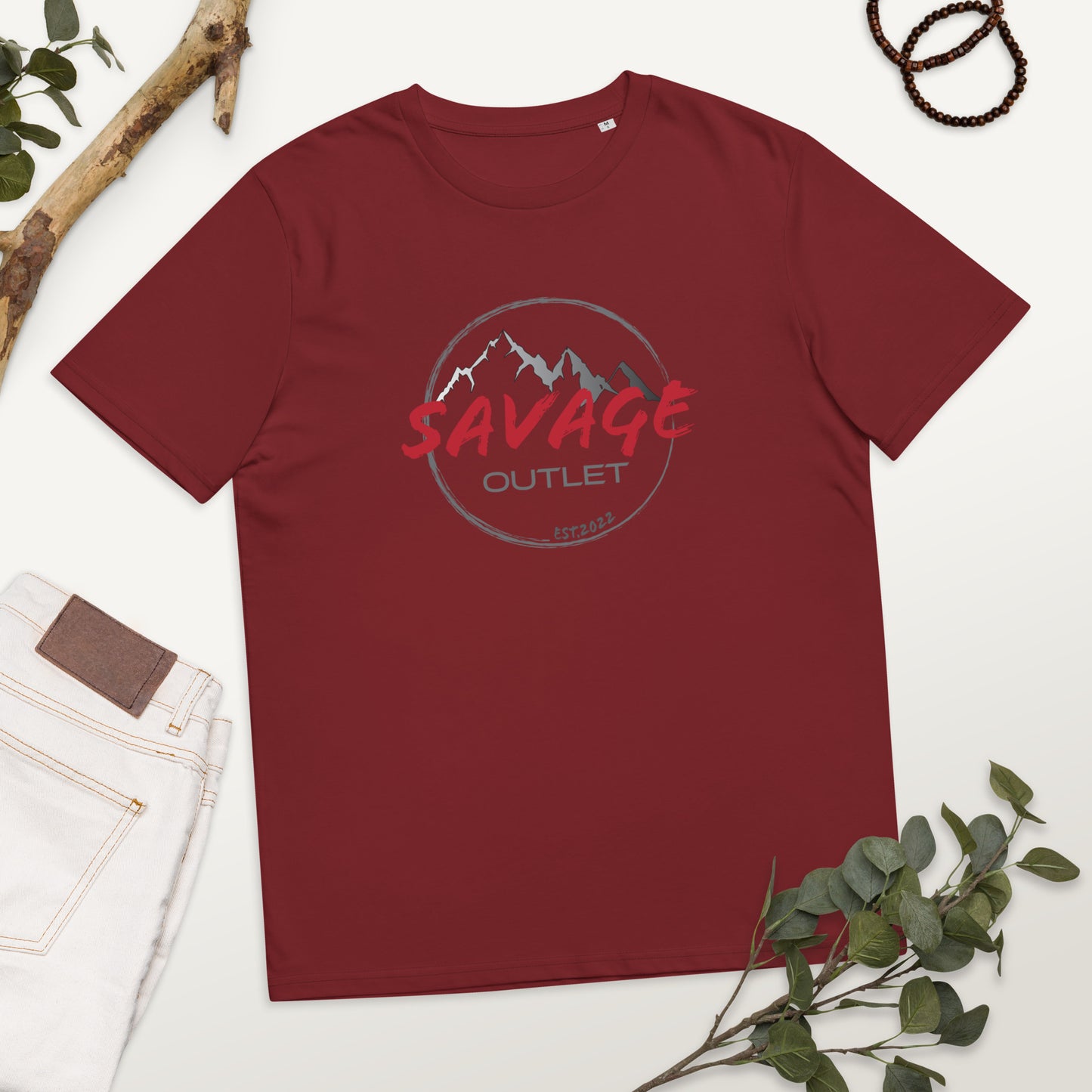Savage Logo Unisex Organic Cotton T-shirt