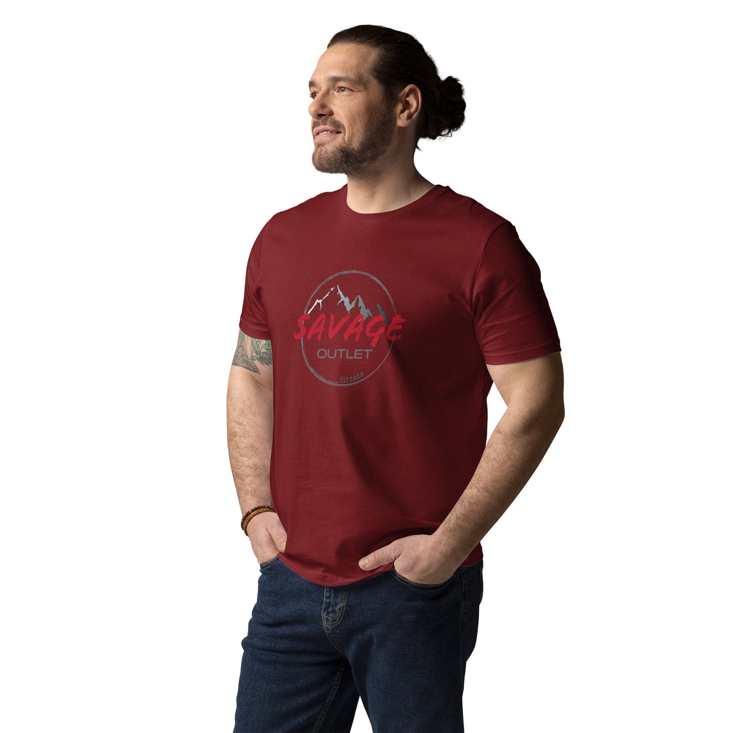 Savage Logo Unisex Organic Cotton T-shirt
