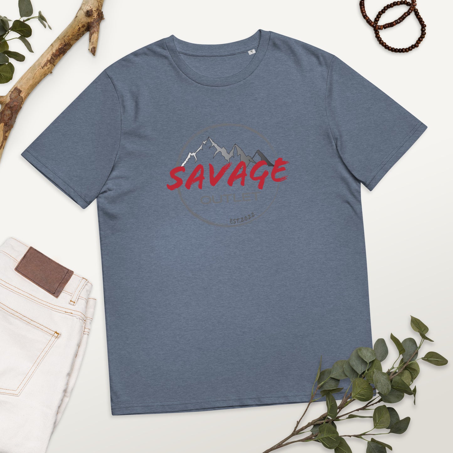 Savage Logo Unisex Organic Cotton T-shirt