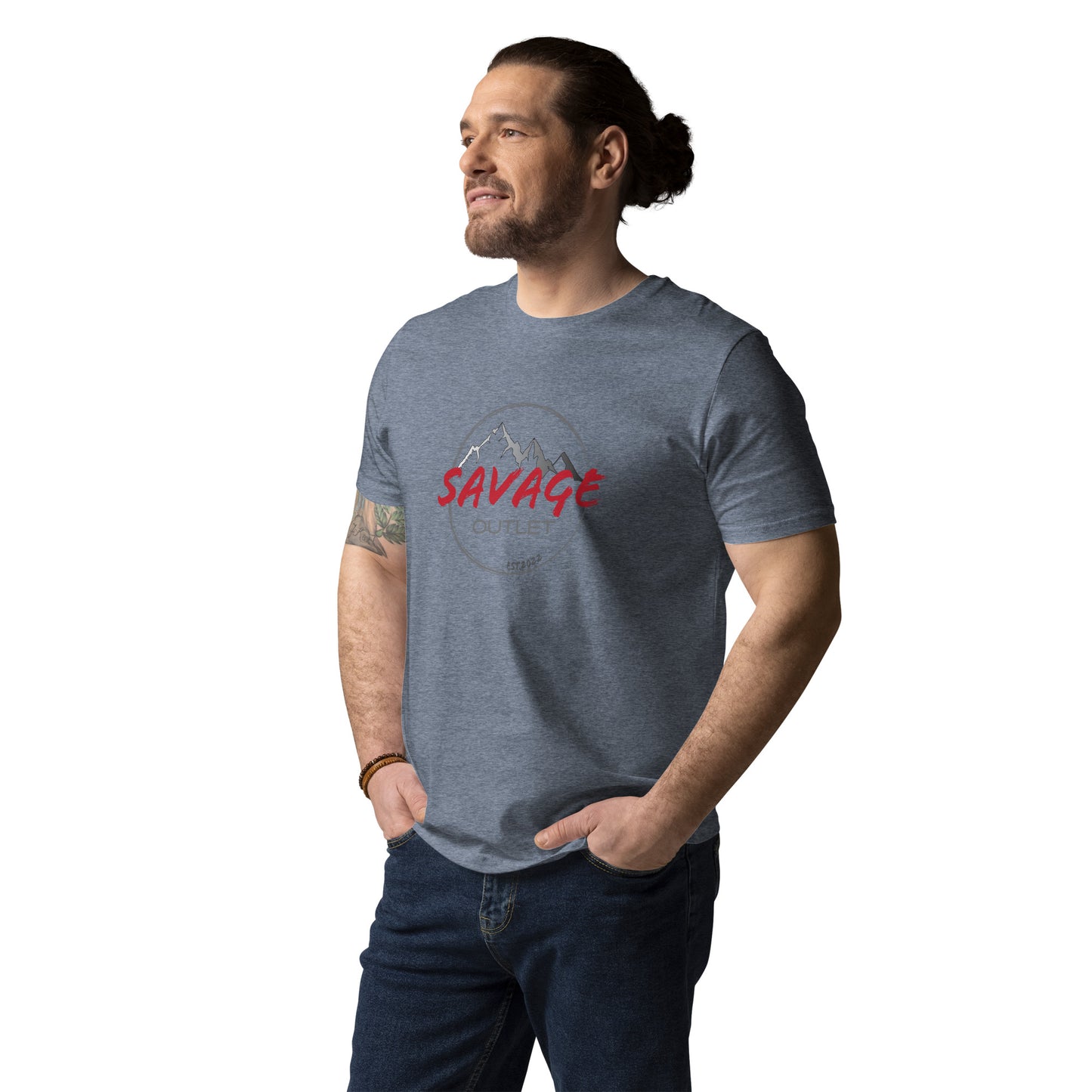 Savage Logo Unisex Organic Cotton T-shirt
