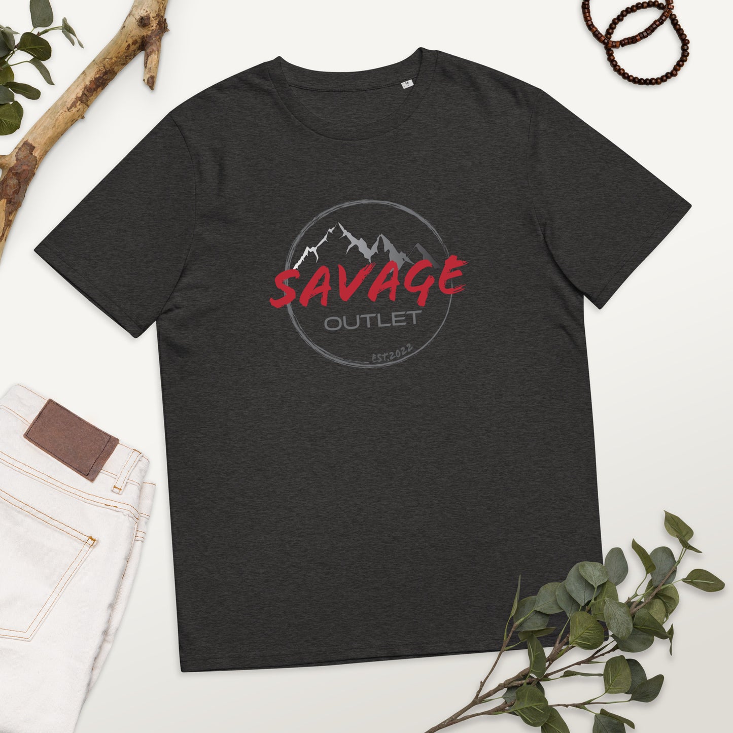 Savage Logo Unisex Organic Cotton T-shirt