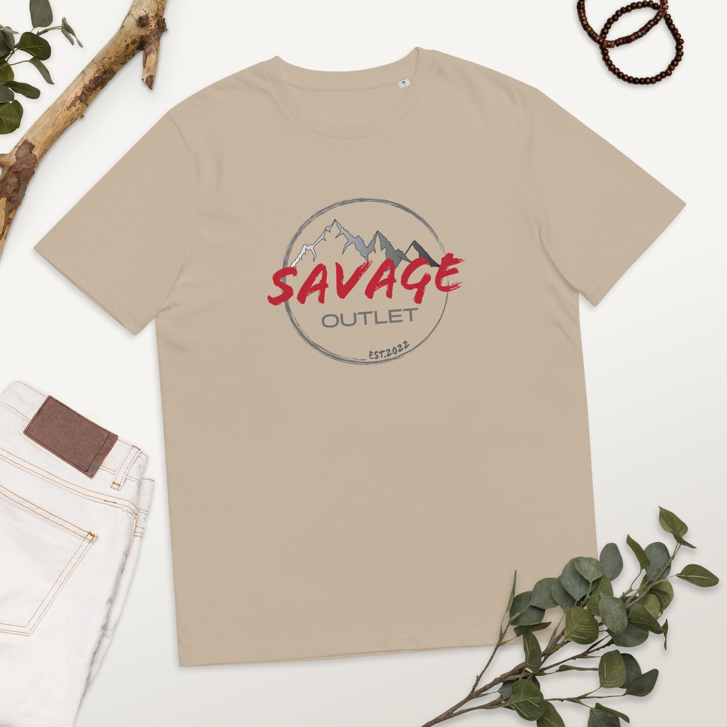 Savage Logo Unisex Organic Cotton T-shirt