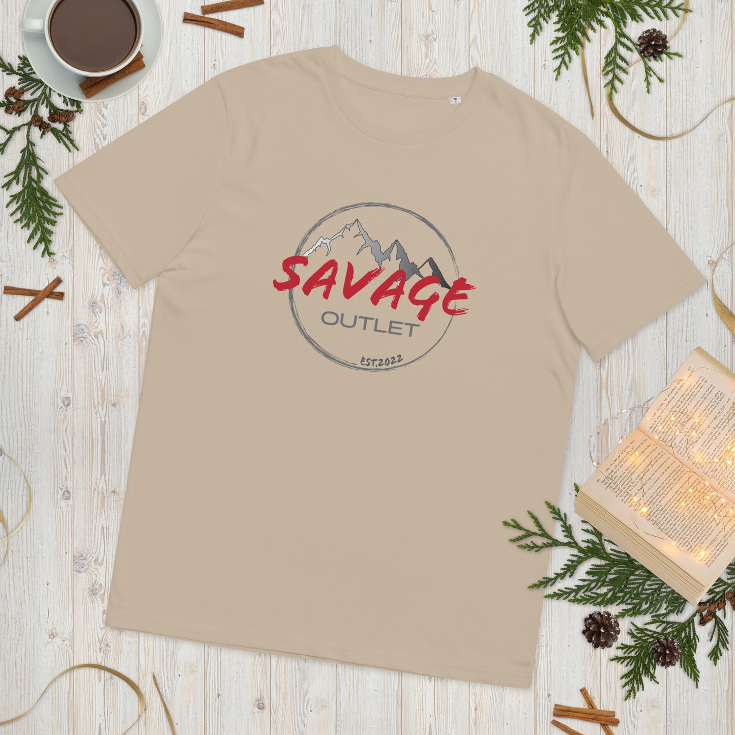 Savage Logo Unisex Organic Cotton T-shirt