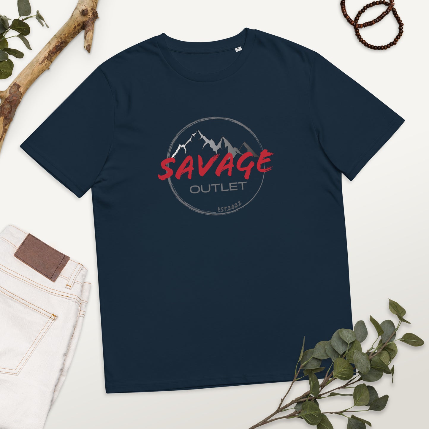Savage Logo Unisex Organic Cotton T-shirt