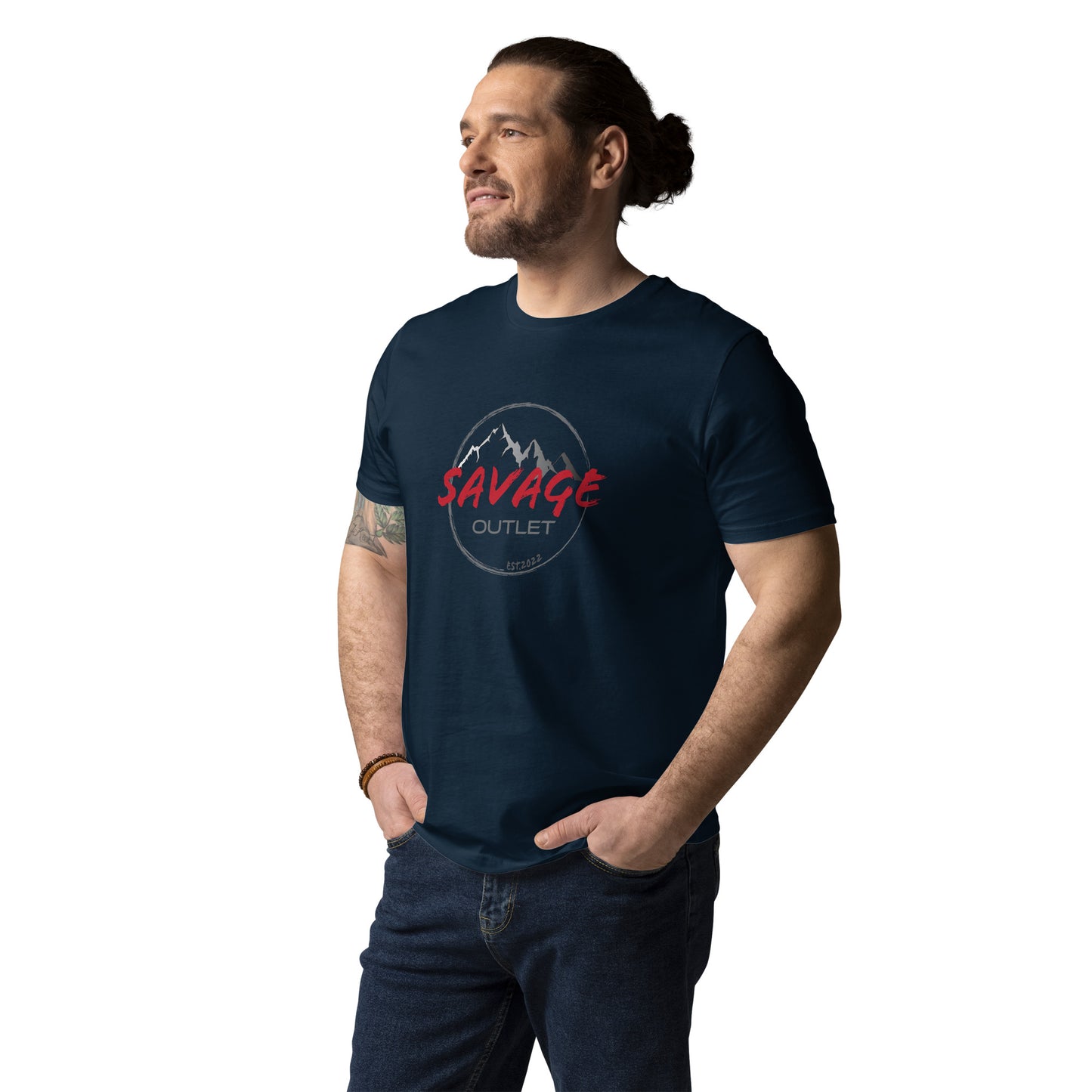 Savage Logo Unisex Organic Cotton T-shirt