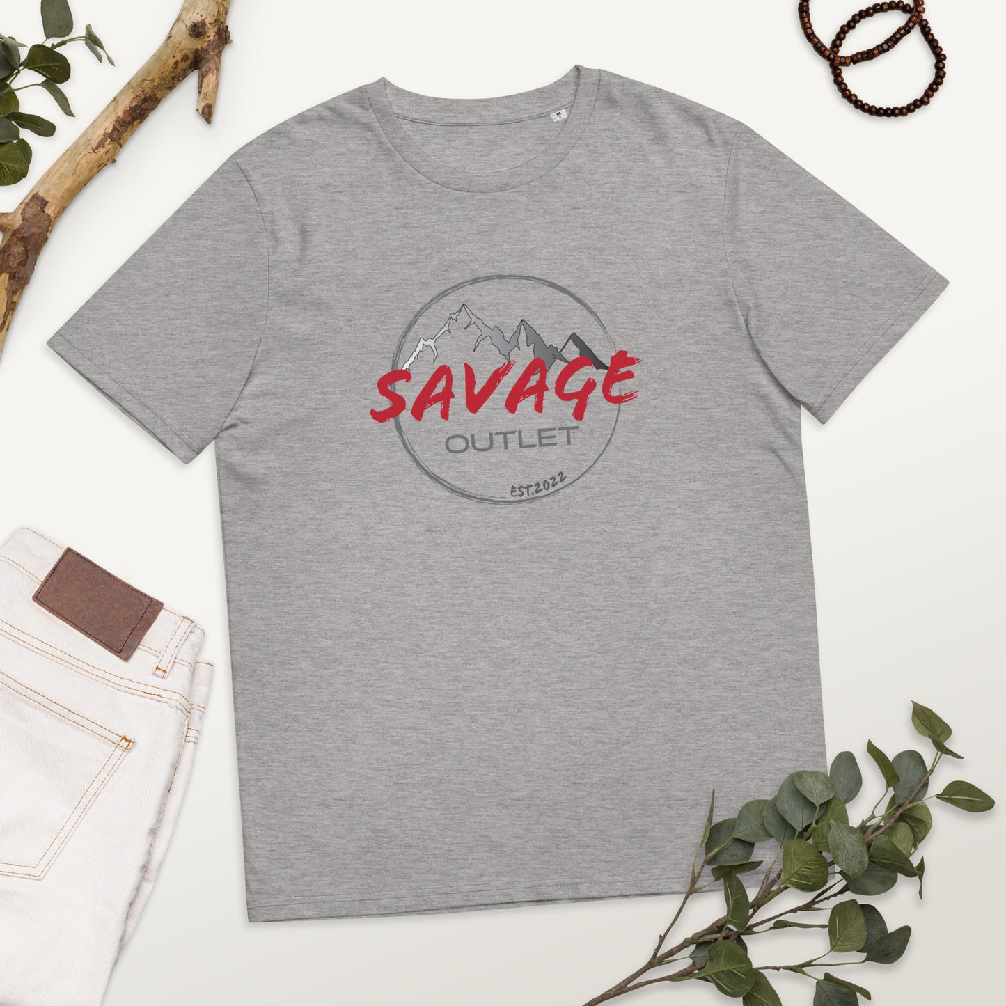 Savage Logo Unisex Organic Cotton T-shirt