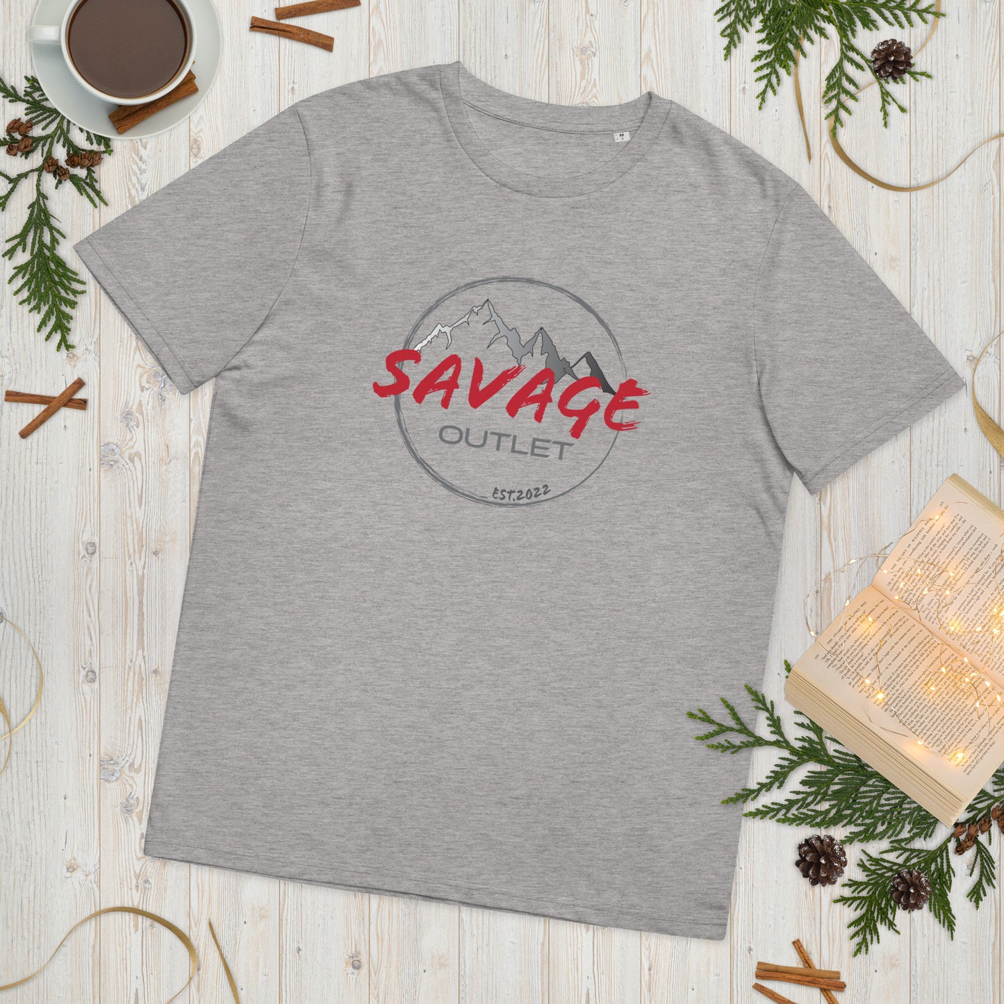 Savage Logo Unisex Organic Cotton T-shirt