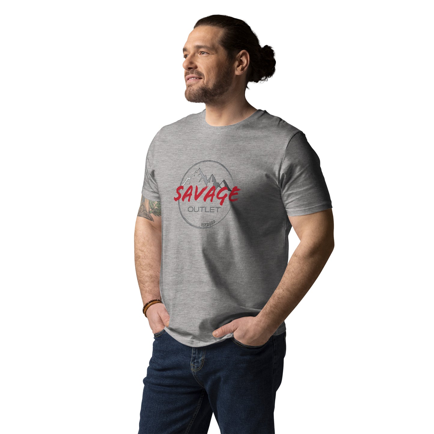 Savage Logo Unisex Organic Cotton T-shirt