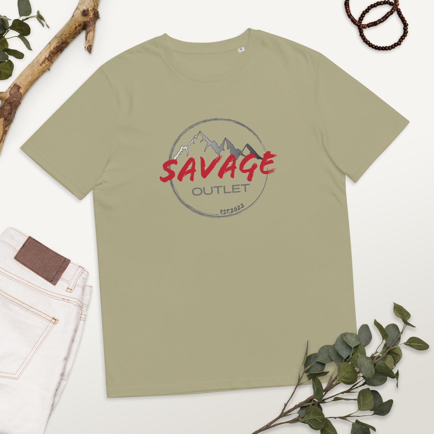 Savage Logo Unisex Organic Cotton T-shirt