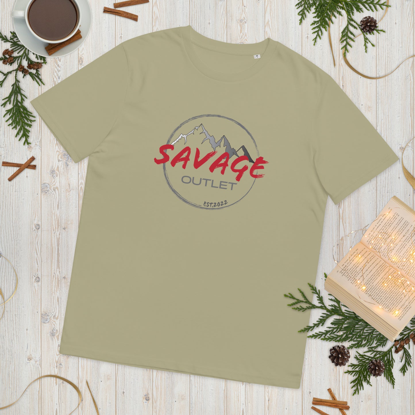Savage Logo Unisex Organic Cotton T-shirt