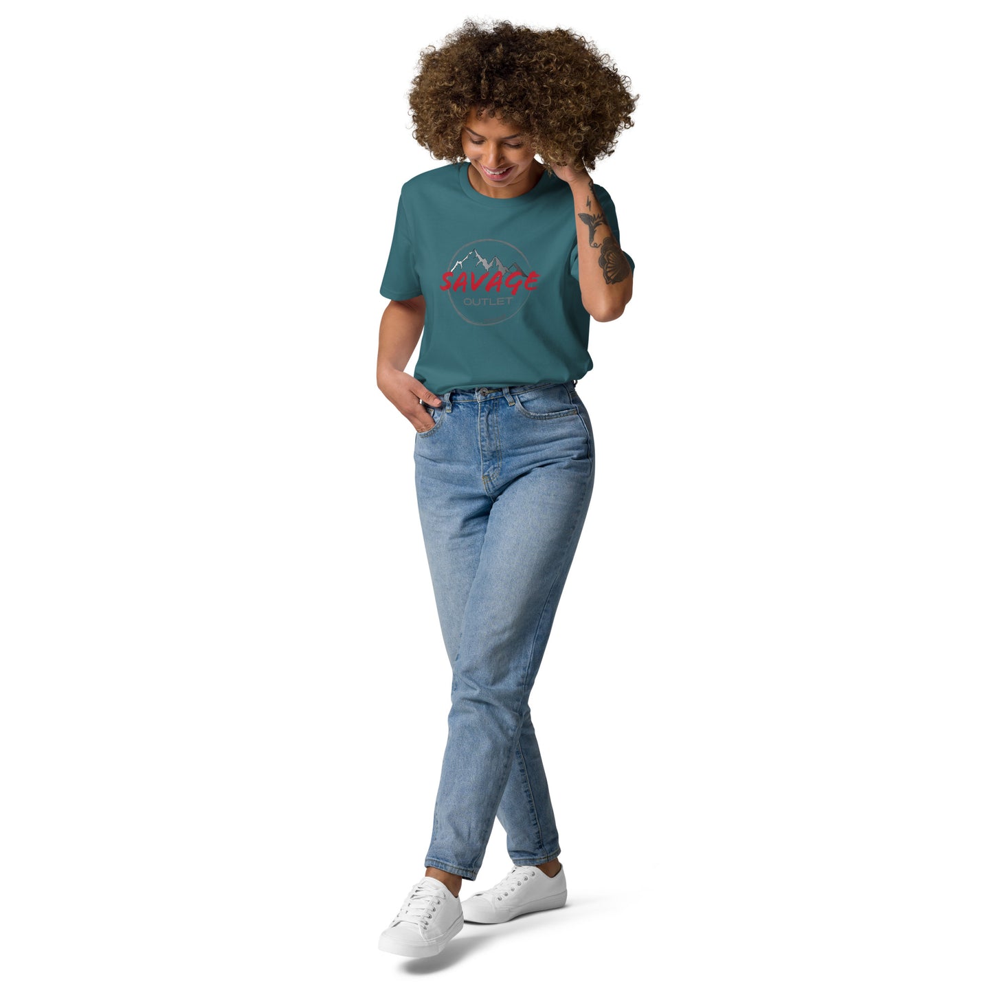 Savage Logo Unisex Organic Cotton T-shirt
