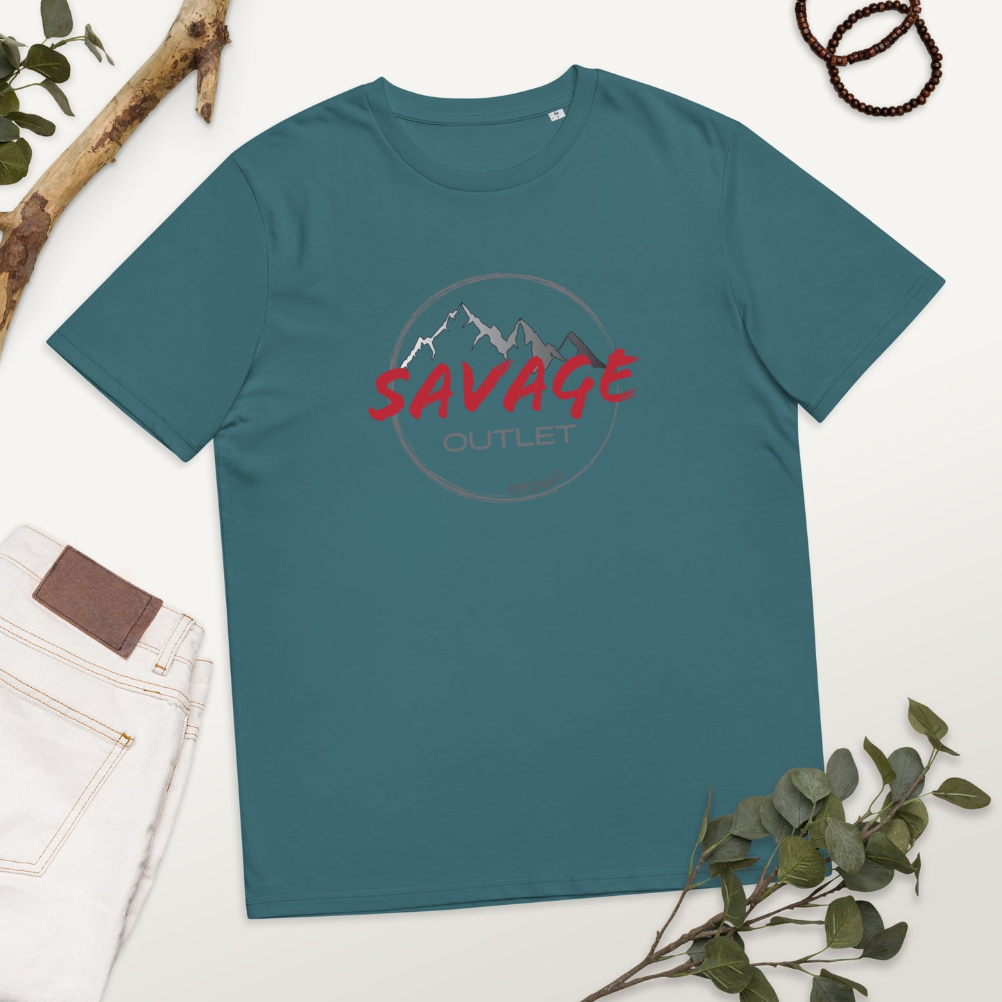 Savage Logo Unisex Organic Cotton T-shirt