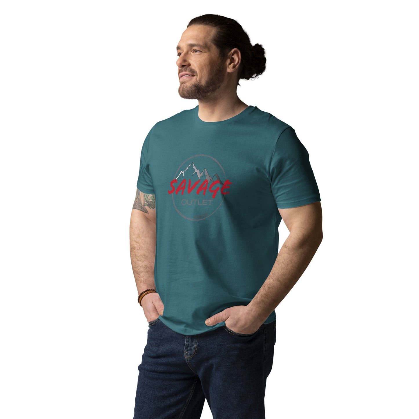 Savage Logo Unisex Organic Cotton T-shirt