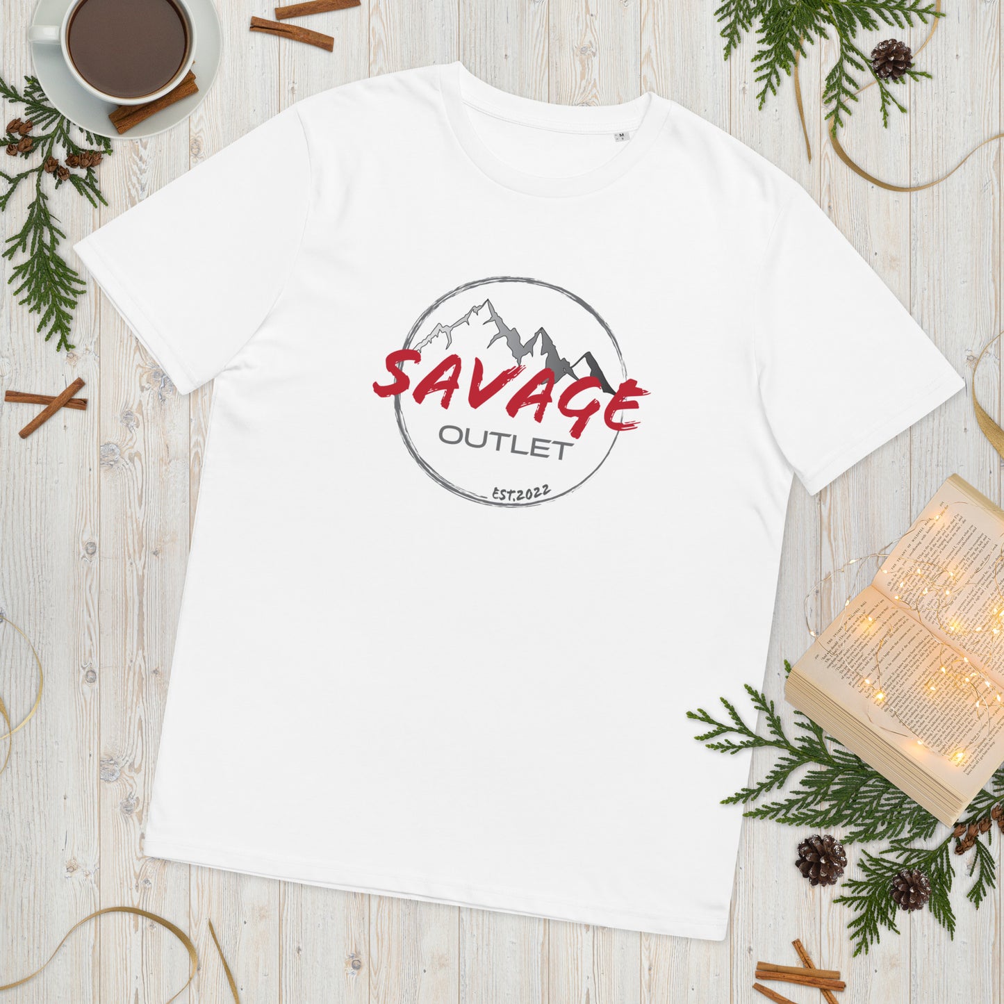 Savage Logo Unisex Organic Cotton T-shirt