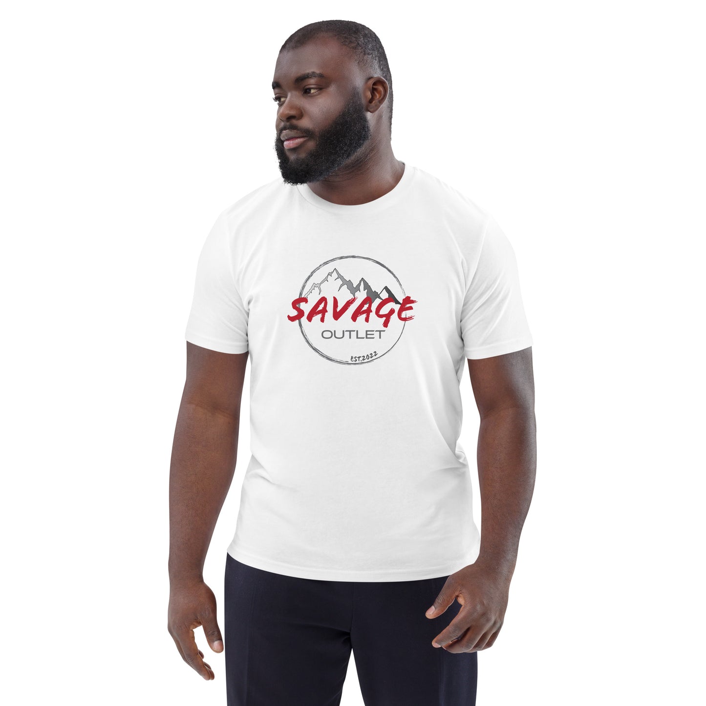 Savage Logo Unisex Organic Cotton T-shirt