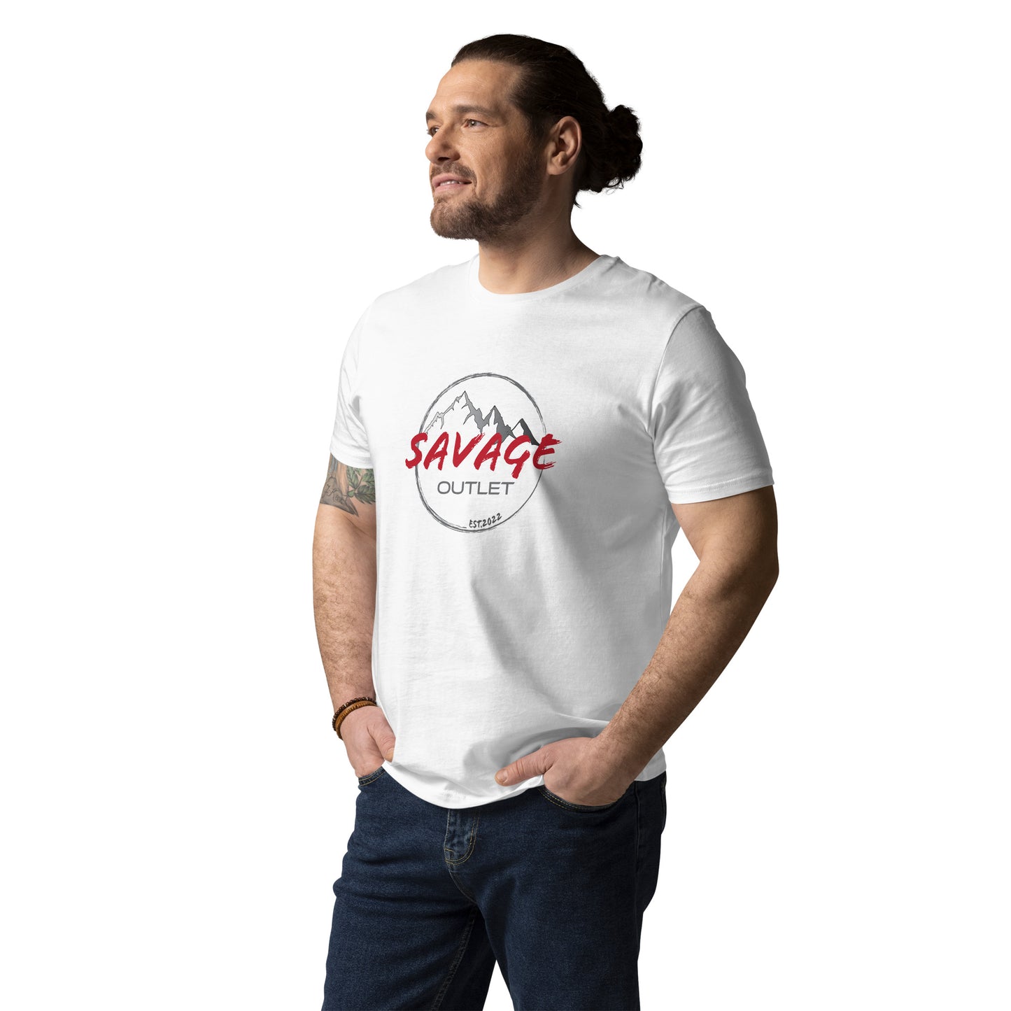 Savage Logo Unisex Organic Cotton T-shirt
