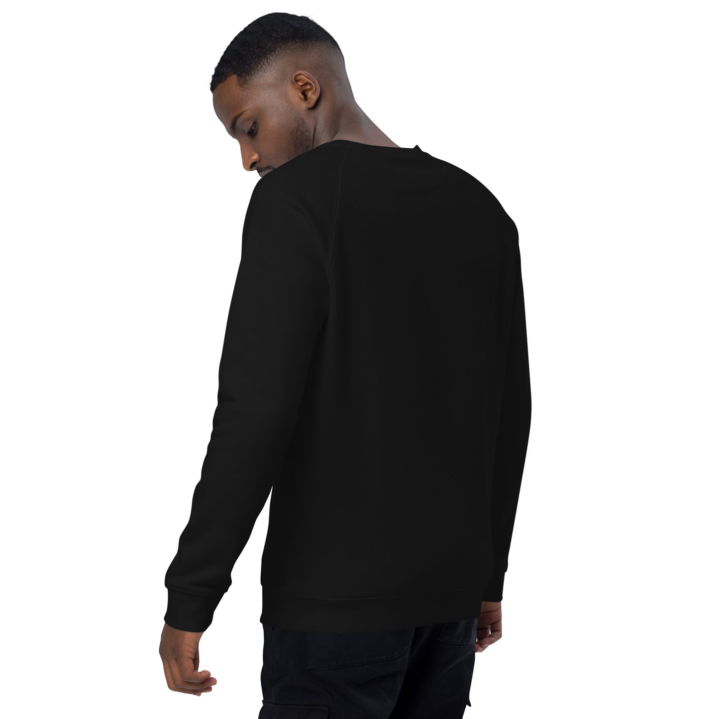 Savage Logo Unisex Organic Raglan Sweatshirt