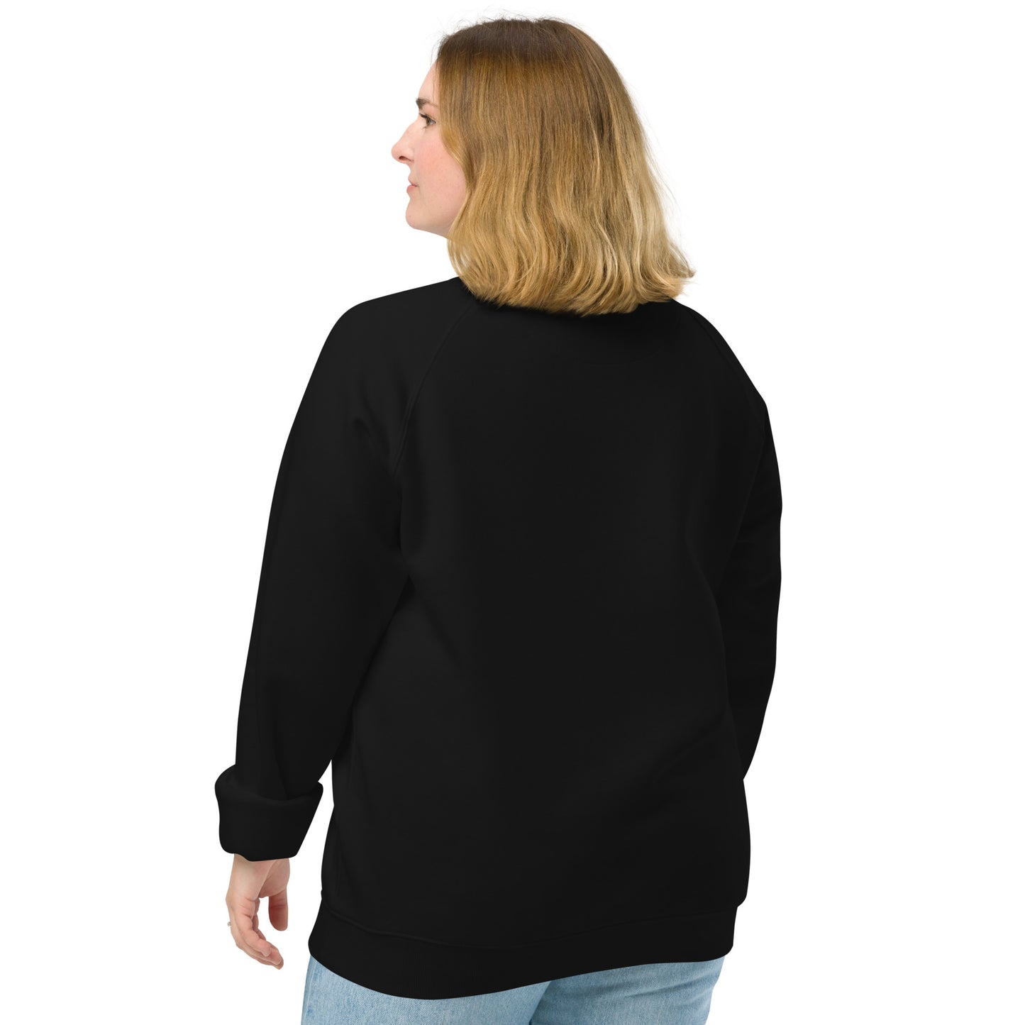 Savage Logo Unisex Organic Raglan Sweatshirt