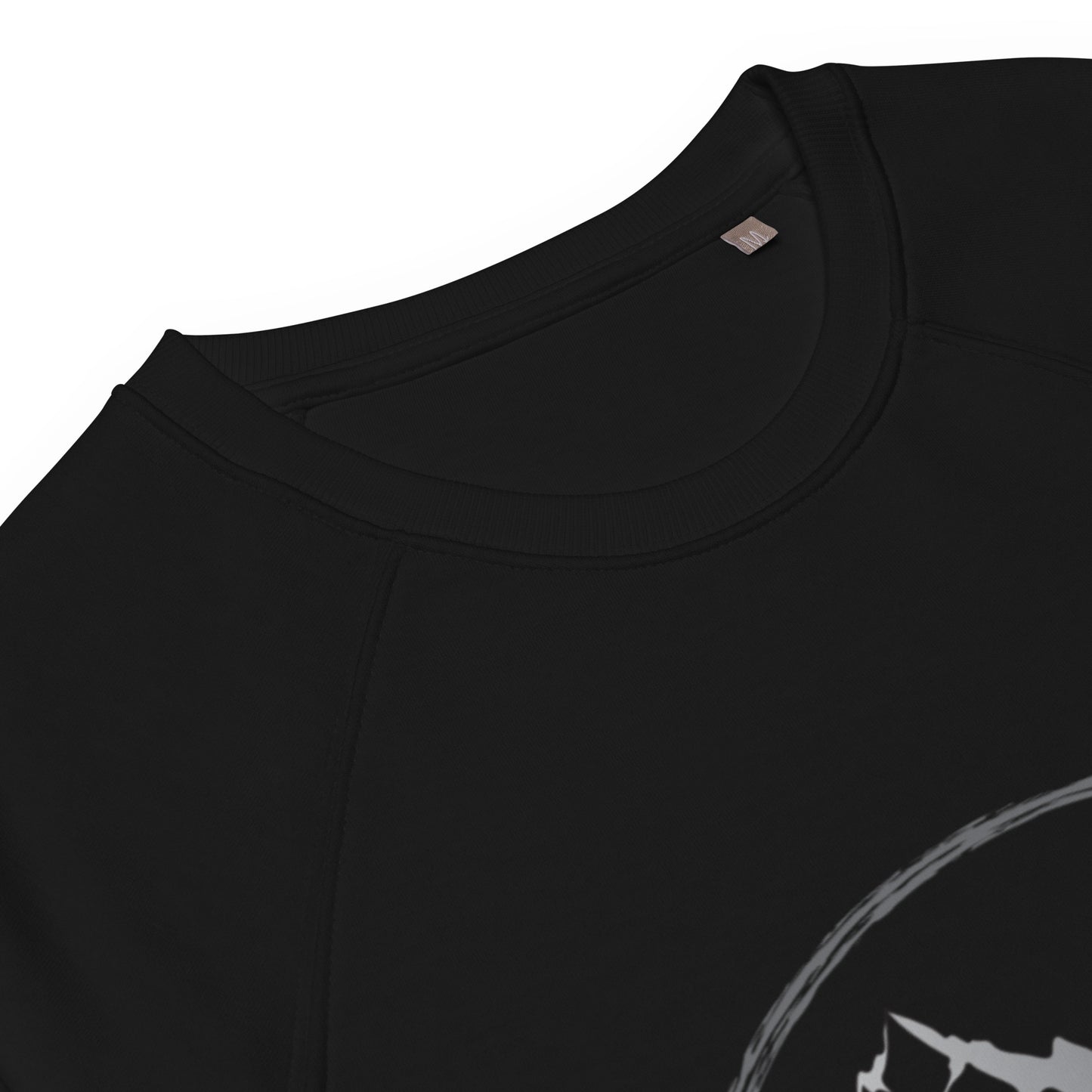 Savage Logo Unisex Organic Raglan Sweatshirt