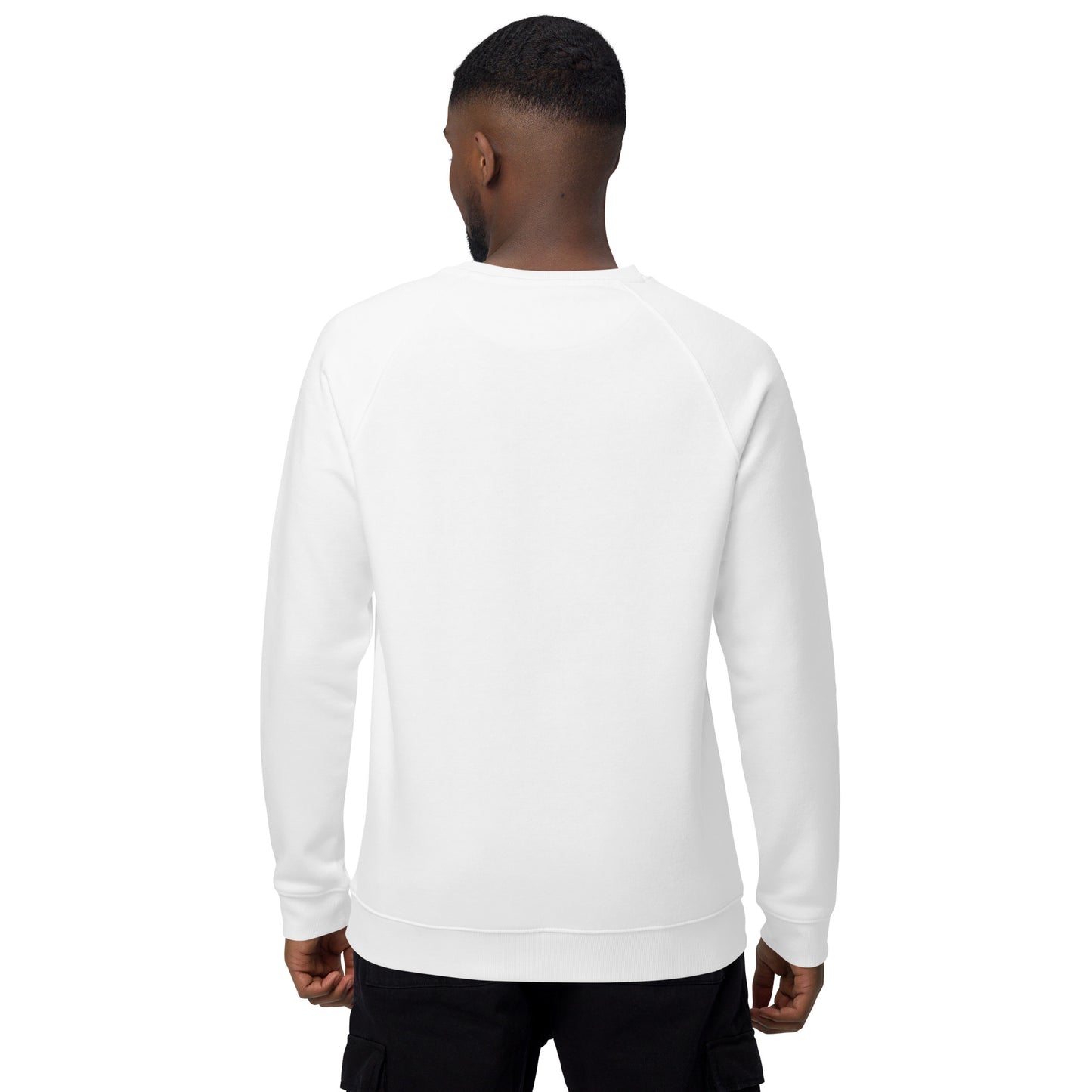 Savage Logo Unisex Organic Raglan Sweatshirt