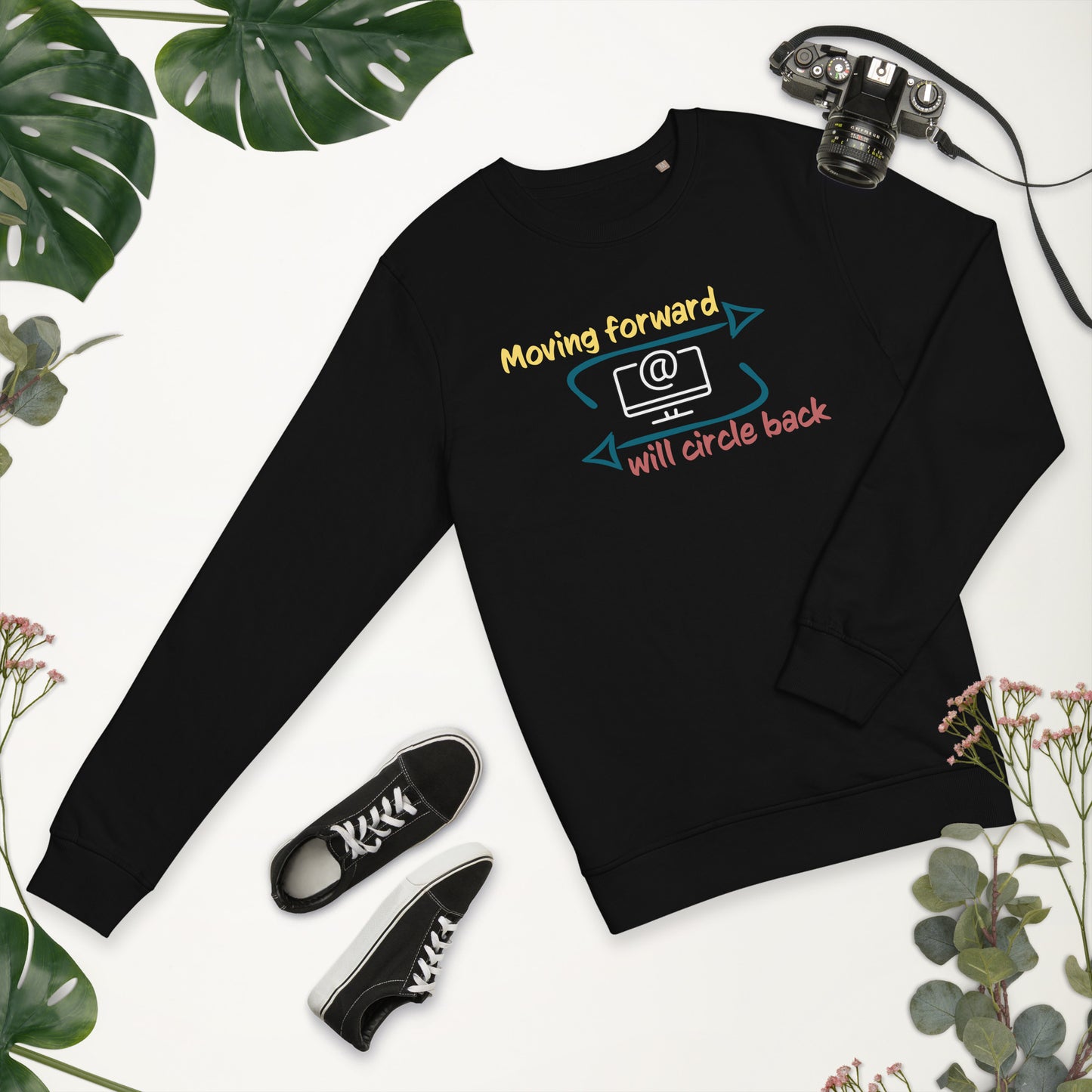 Moving Forward II Unisex organic sweatshirt