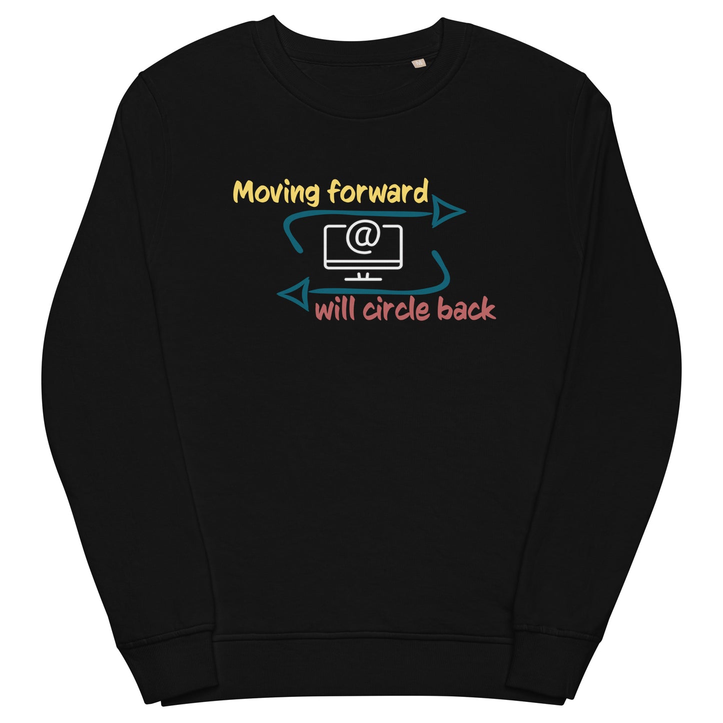 Moving Forward II Unisex organic sweatshirt