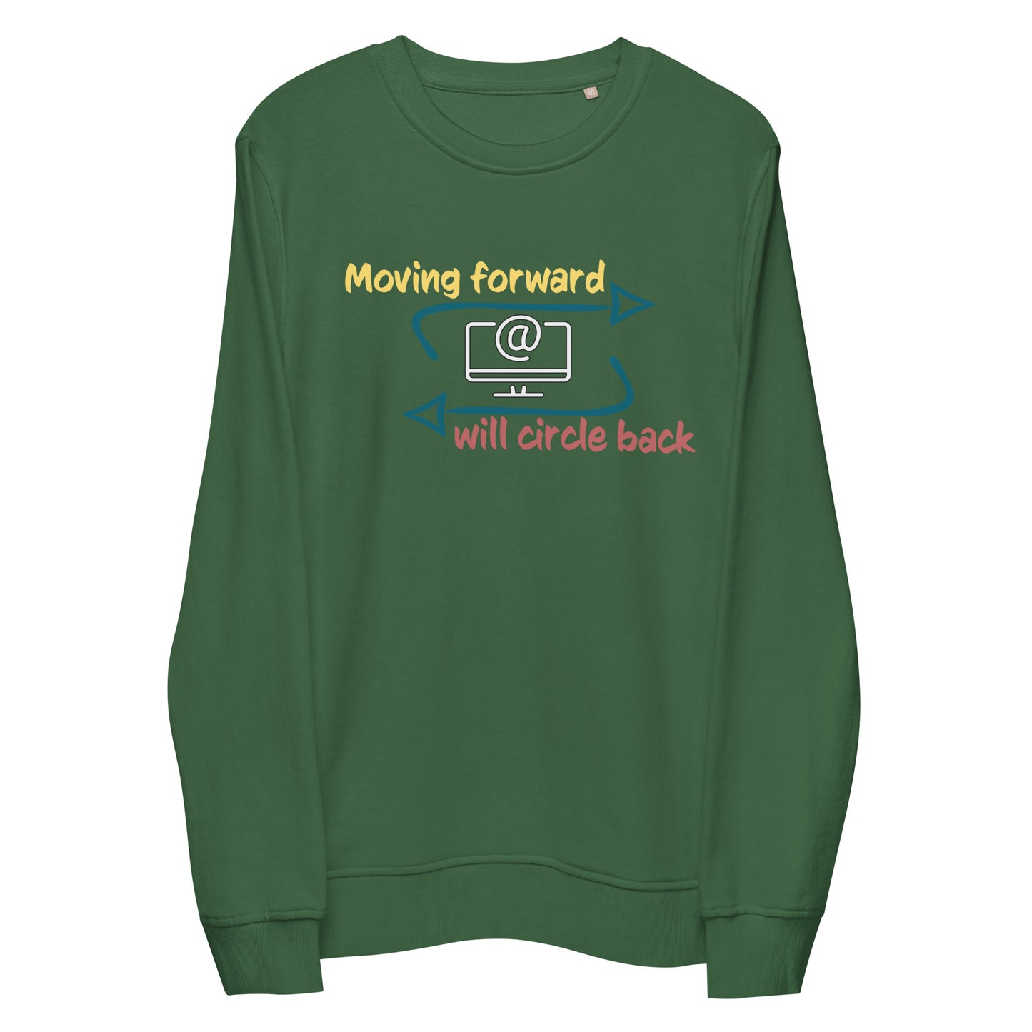 Moving Forward II Unisex organic sweatshirt