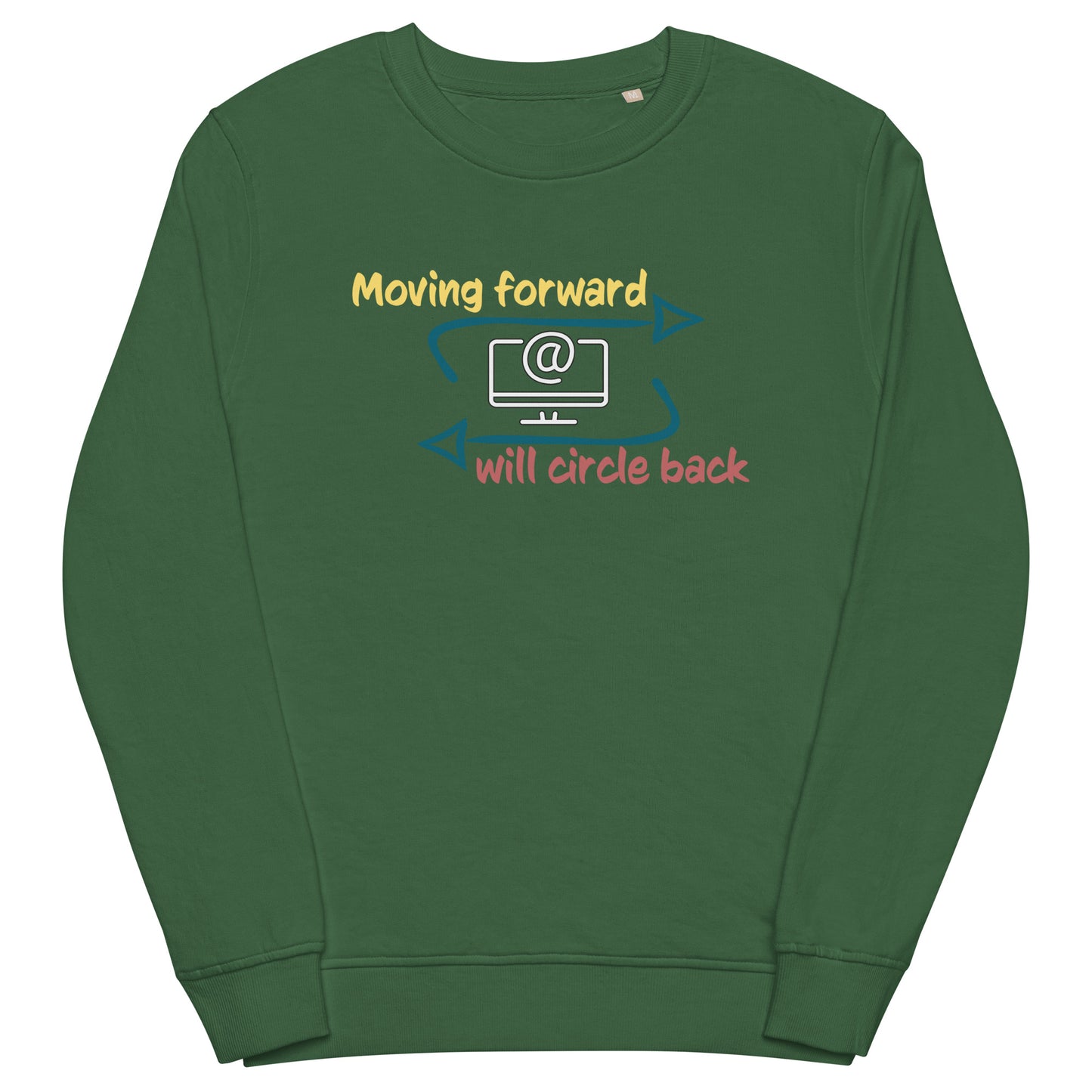 Moving Forward II Unisex organic sweatshirt