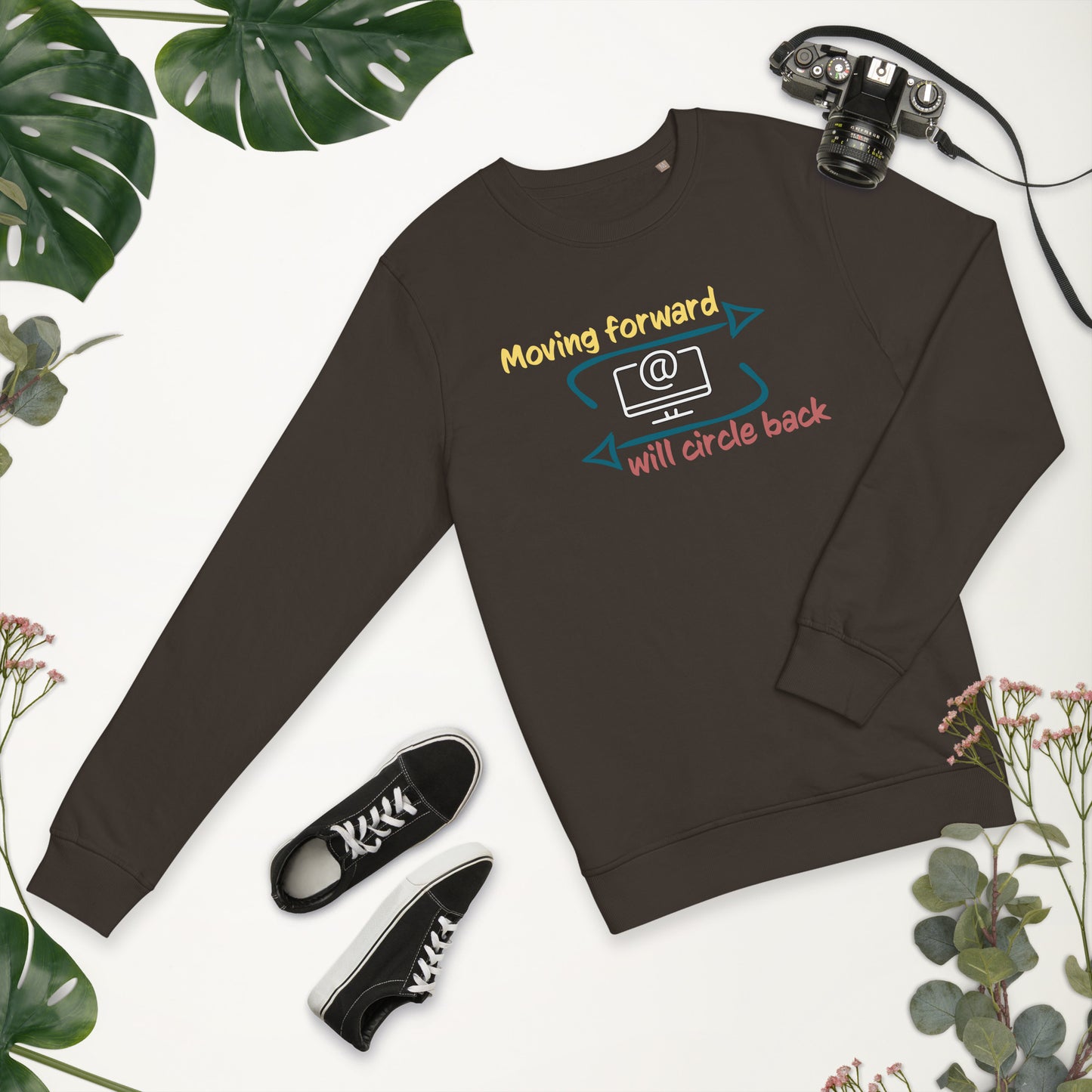 Moving Forward II Unisex organic sweatshirt