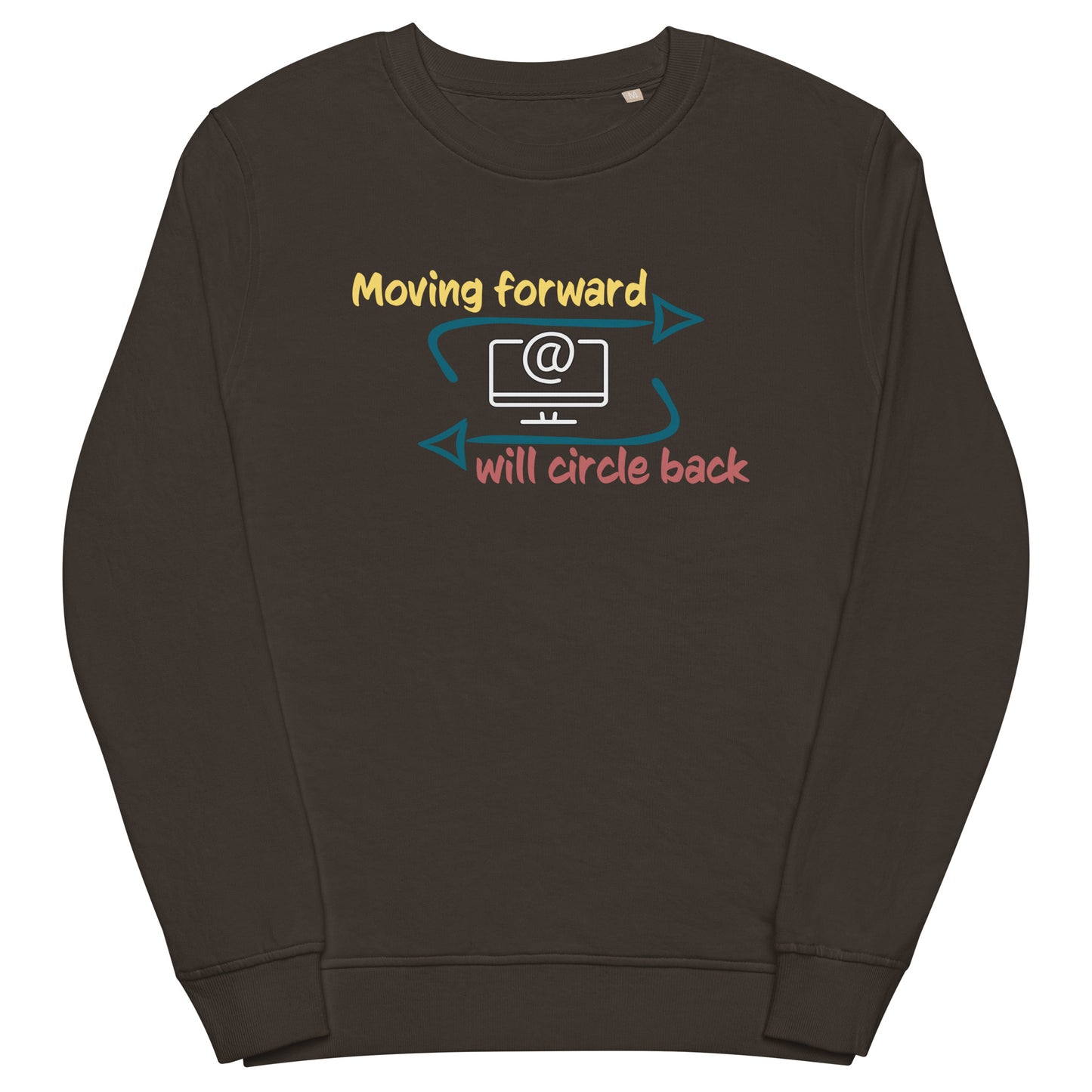 Moving Forward II Unisex organic sweatshirt