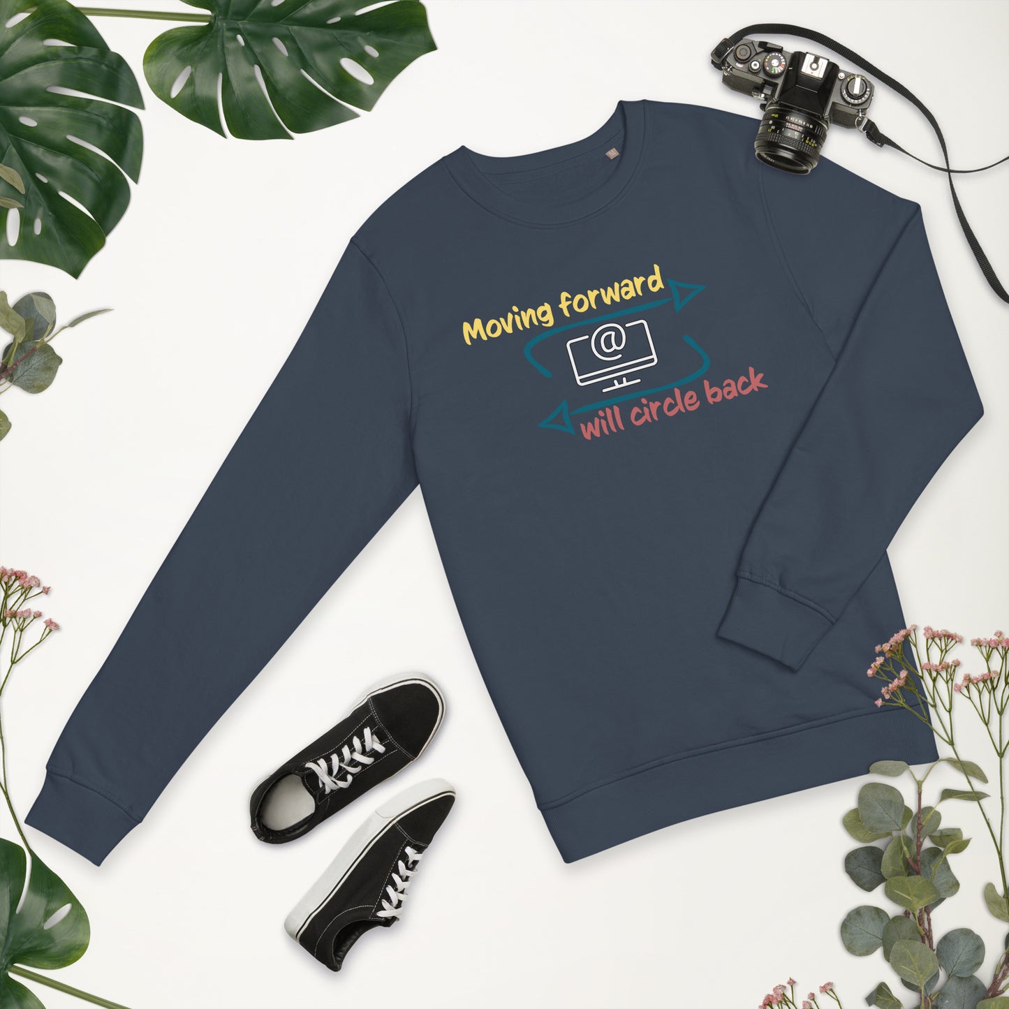 Moving Forward II Unisex organic sweatshirt
