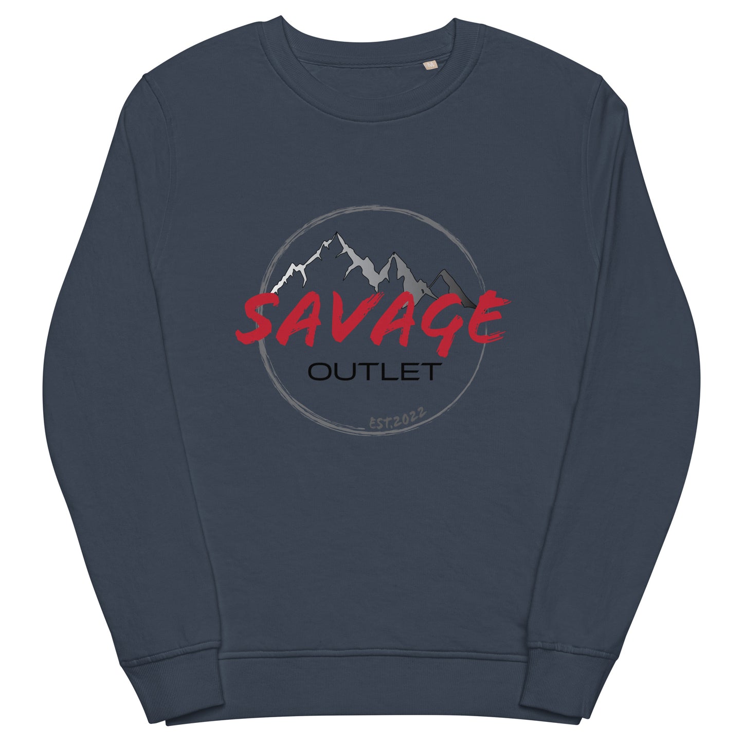 Savage Logo Standard Unisex Organic Sweatshirt