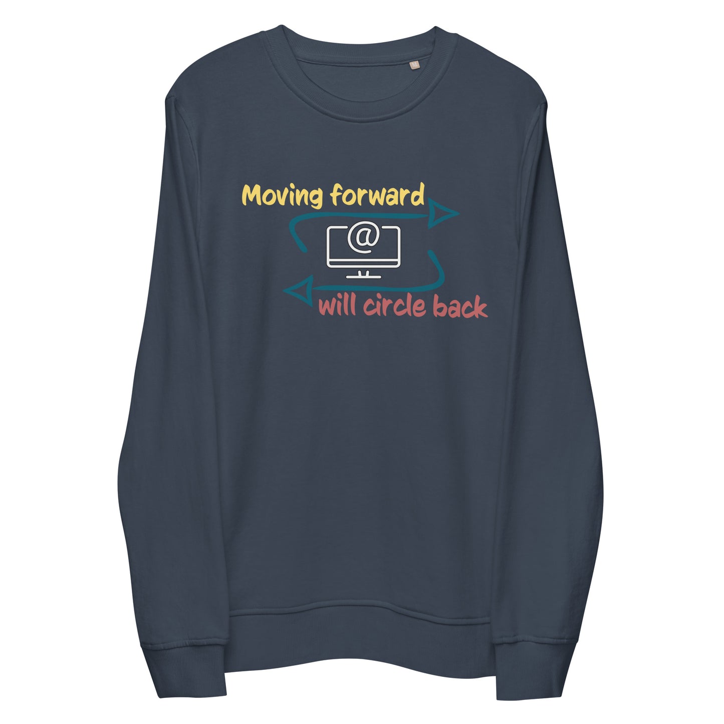 Moving Forward II Unisex organic sweatshirt