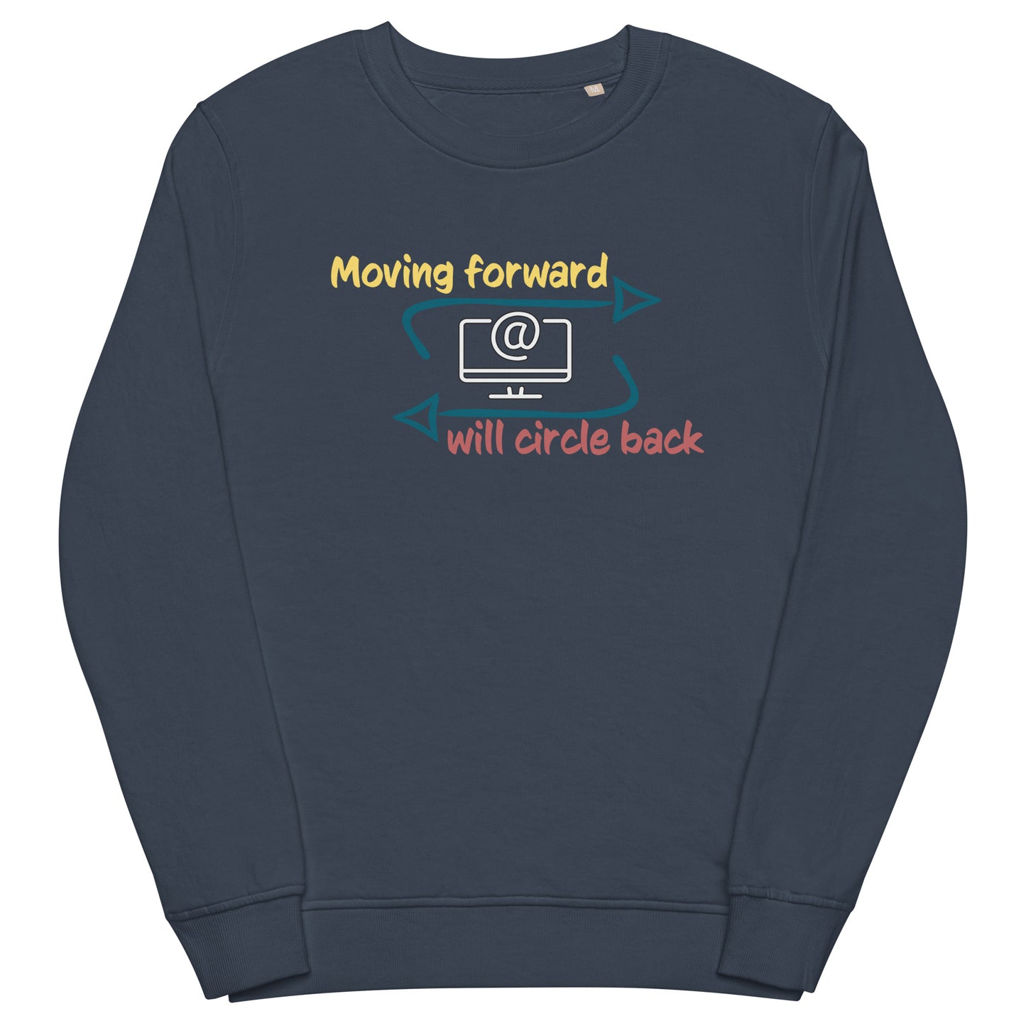 Moving Forward II Unisex organic sweatshirt