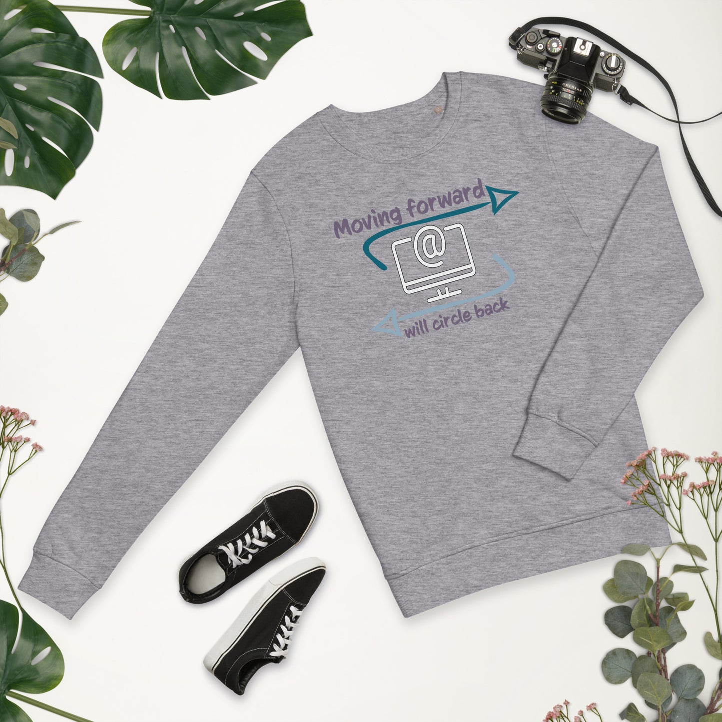 Moving Forward I Unisex Organic sweatshirt