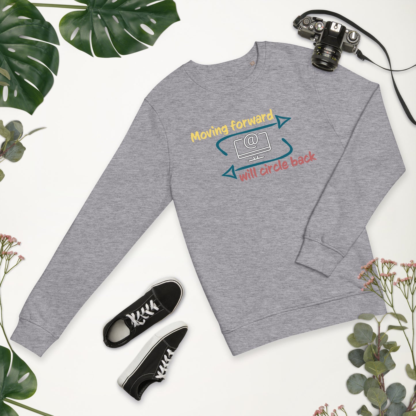 Moving Forward II Unisex organic sweatshirt
