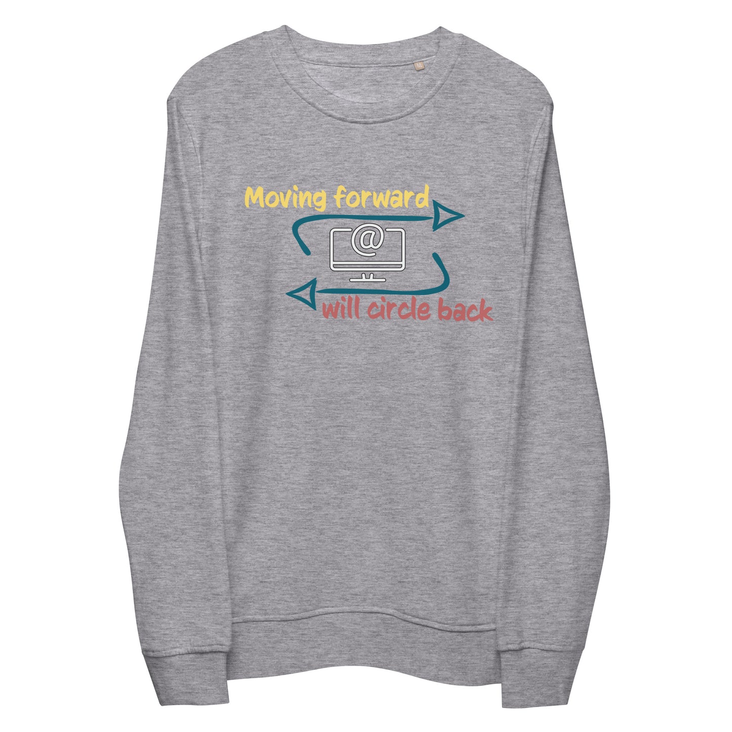 Moving Forward II Unisex organic sweatshirt