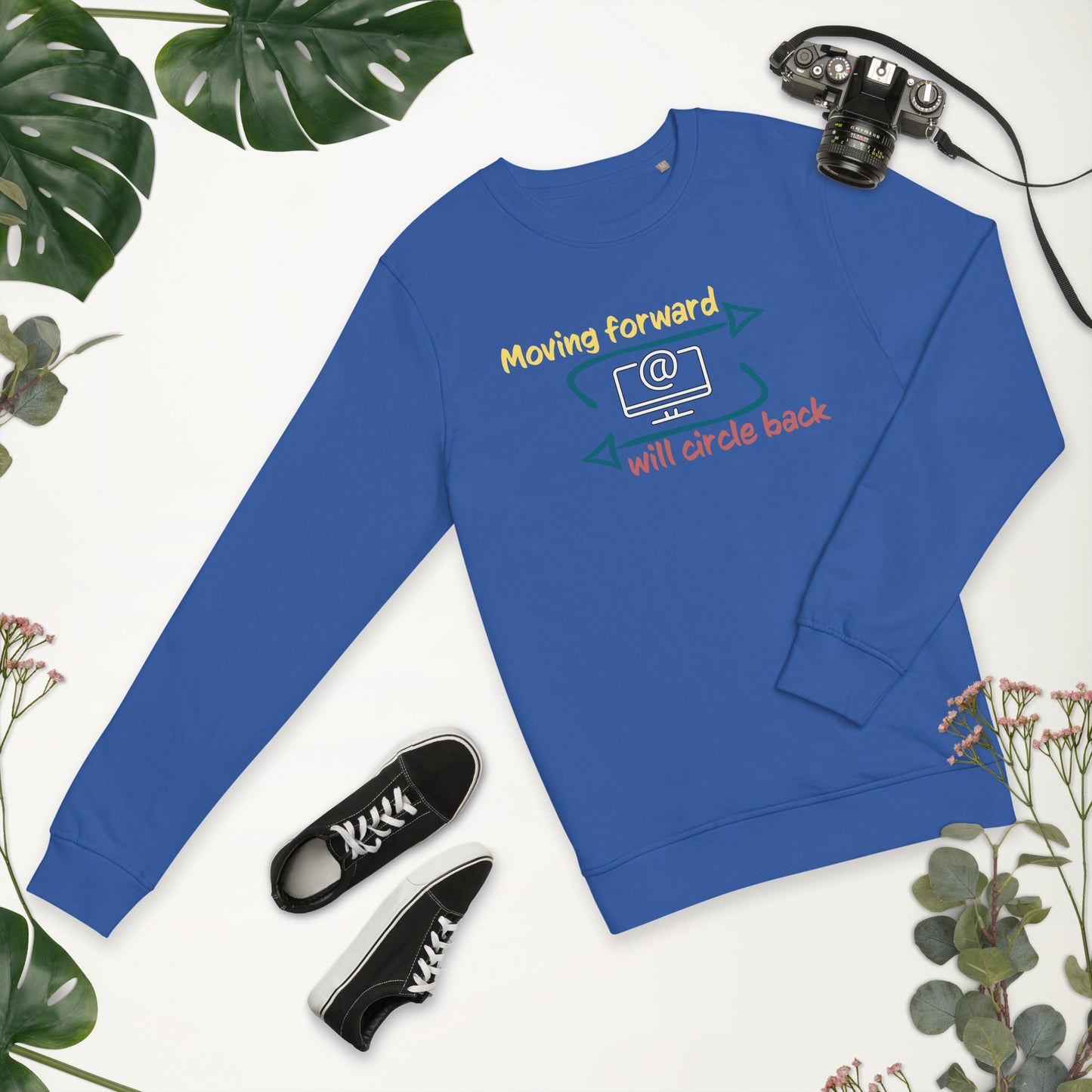 Moving Forward II Unisex organic sweatshirt