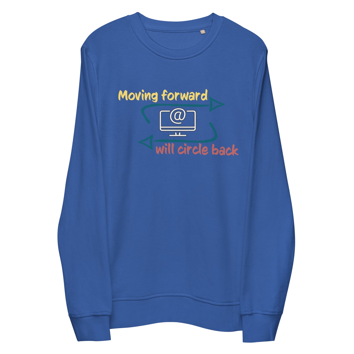 Moving Forward II Unisex organic sweatshirt