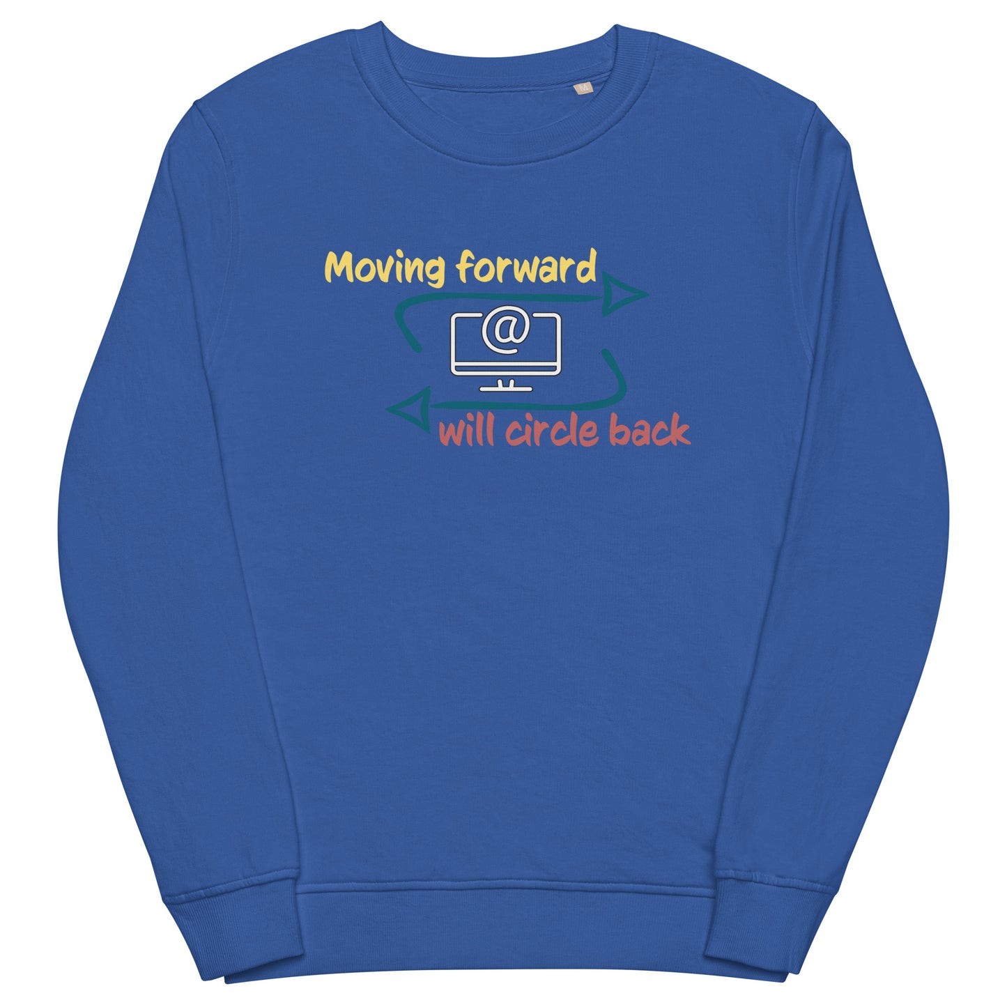 Moving Forward II Unisex organic sweatshirt