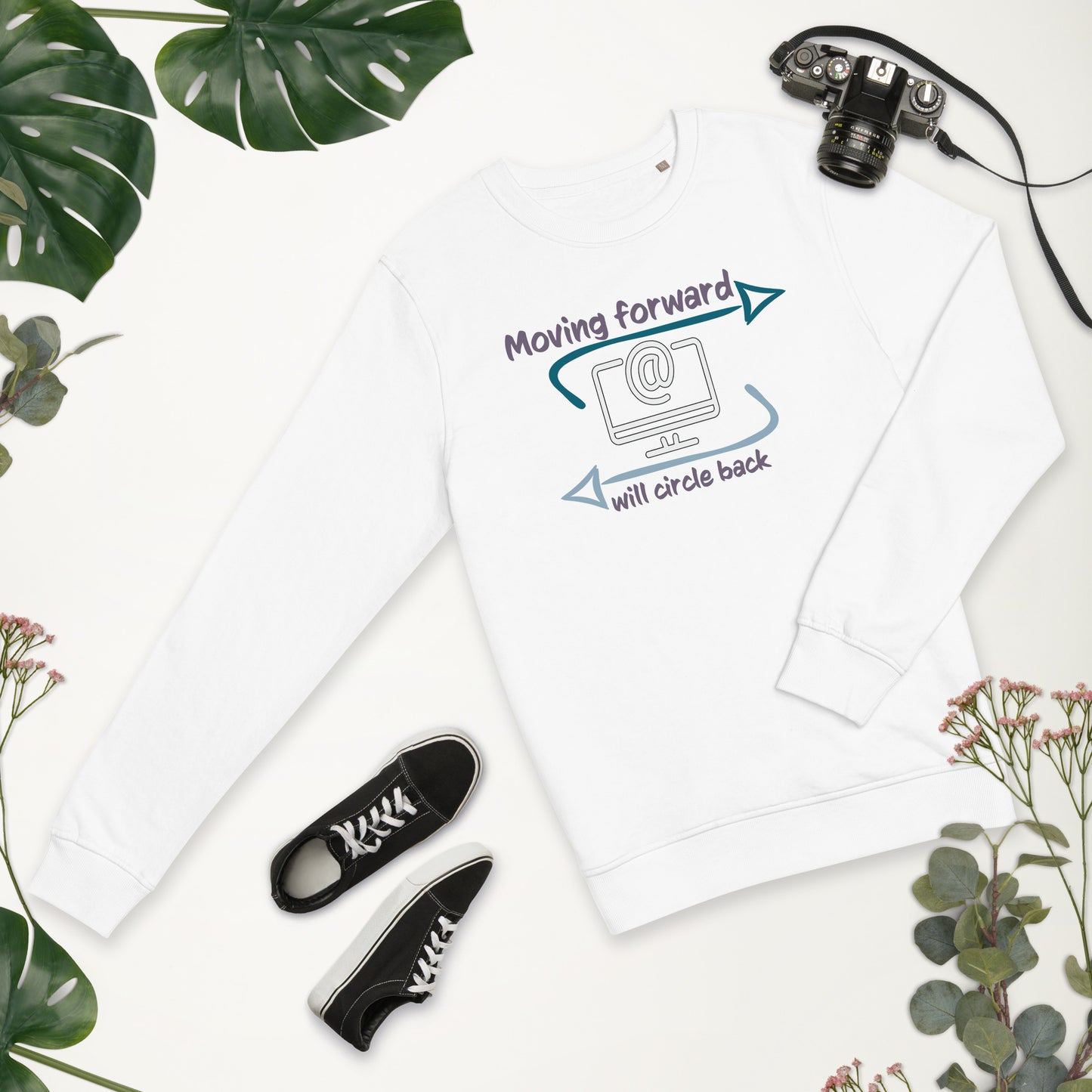 Moving Forward I Unisex Organic sweatshirt