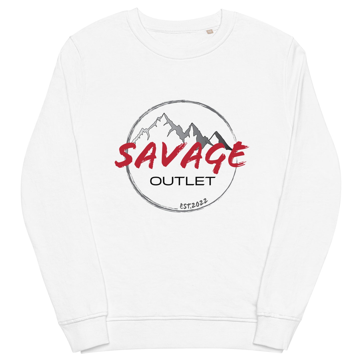 Savage Logo Standard Unisex Organic Sweatshirt
