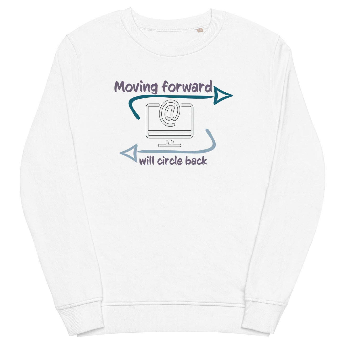 Moving Forward I Unisex Organic sweatshirt