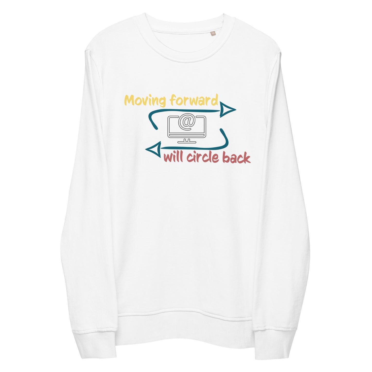Moving Forward II Unisex organic sweatshirt
